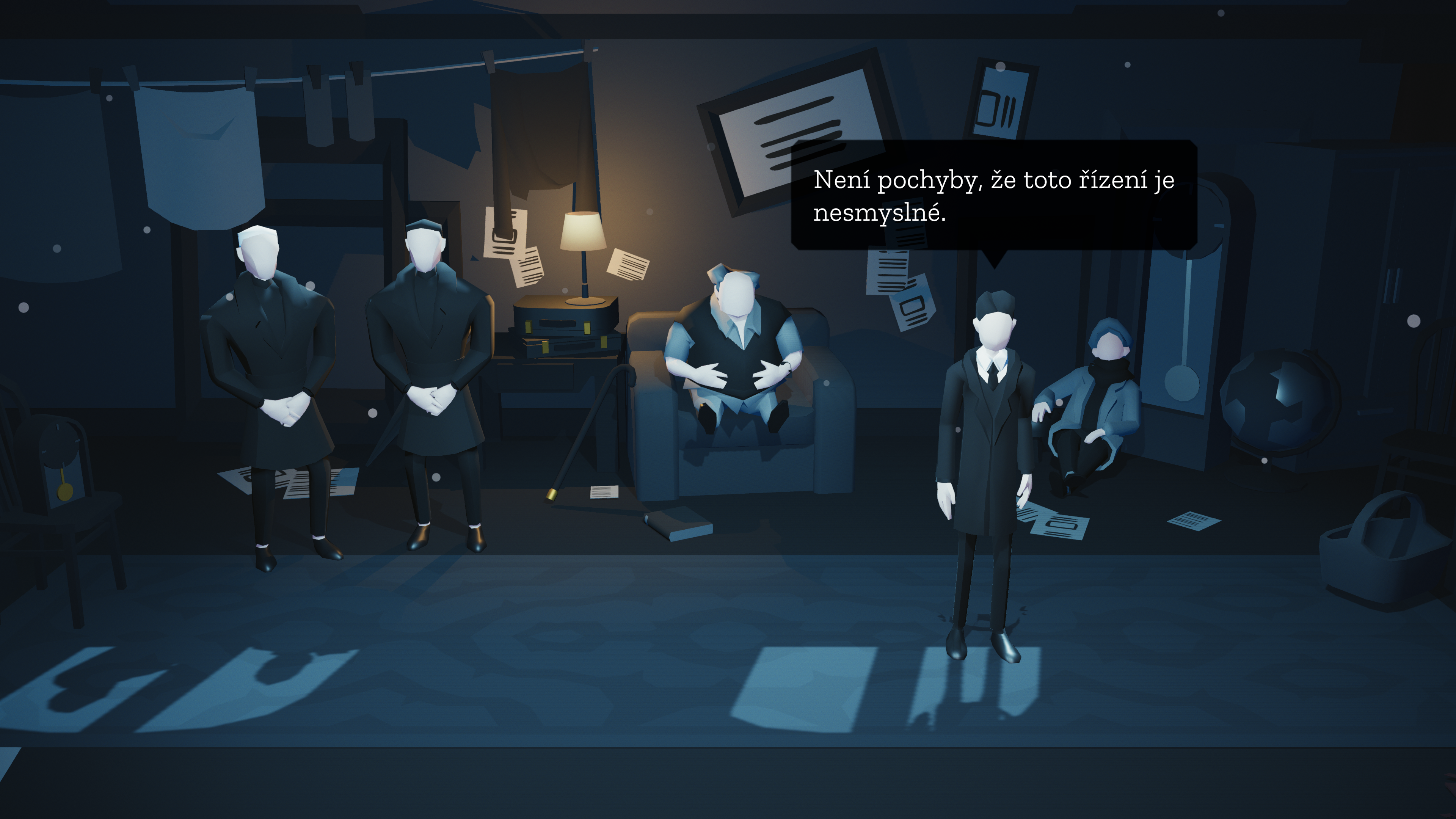 animated group discussion