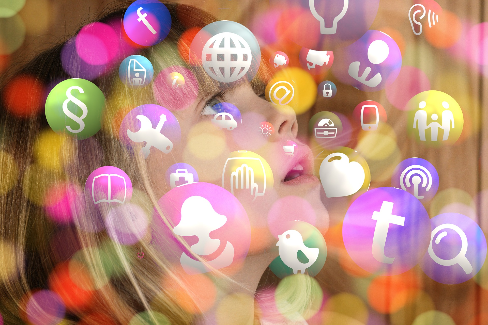 child girl social media pixa