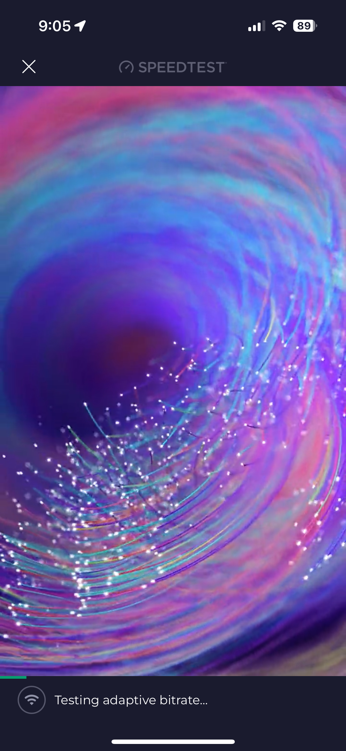 colorful digital visualization