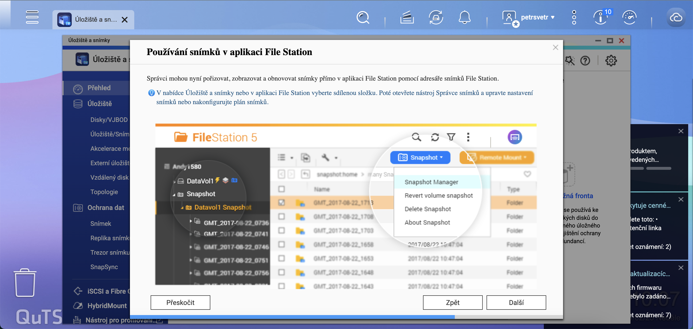 file station snapshot
