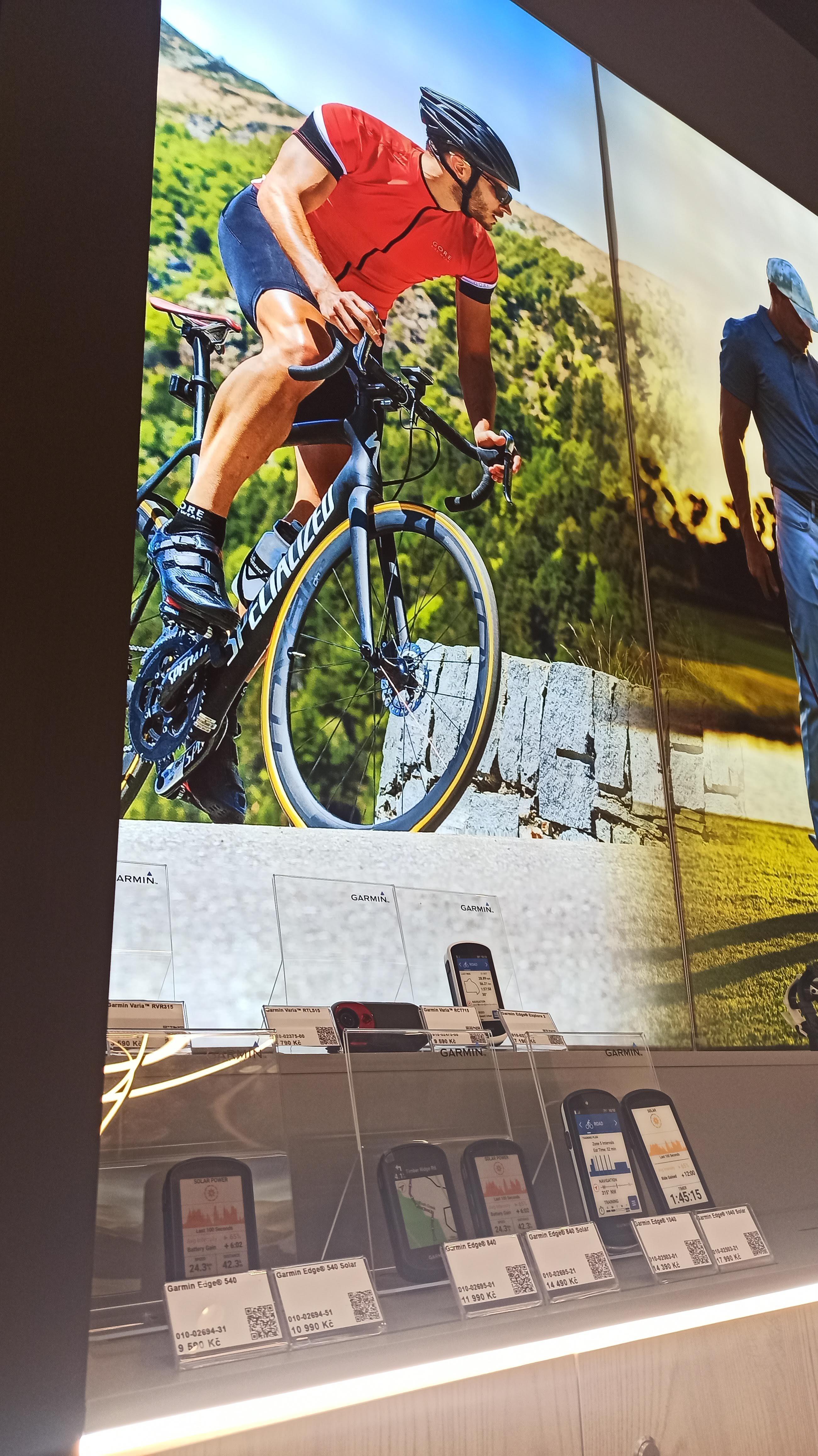 garmin cycling advertisement