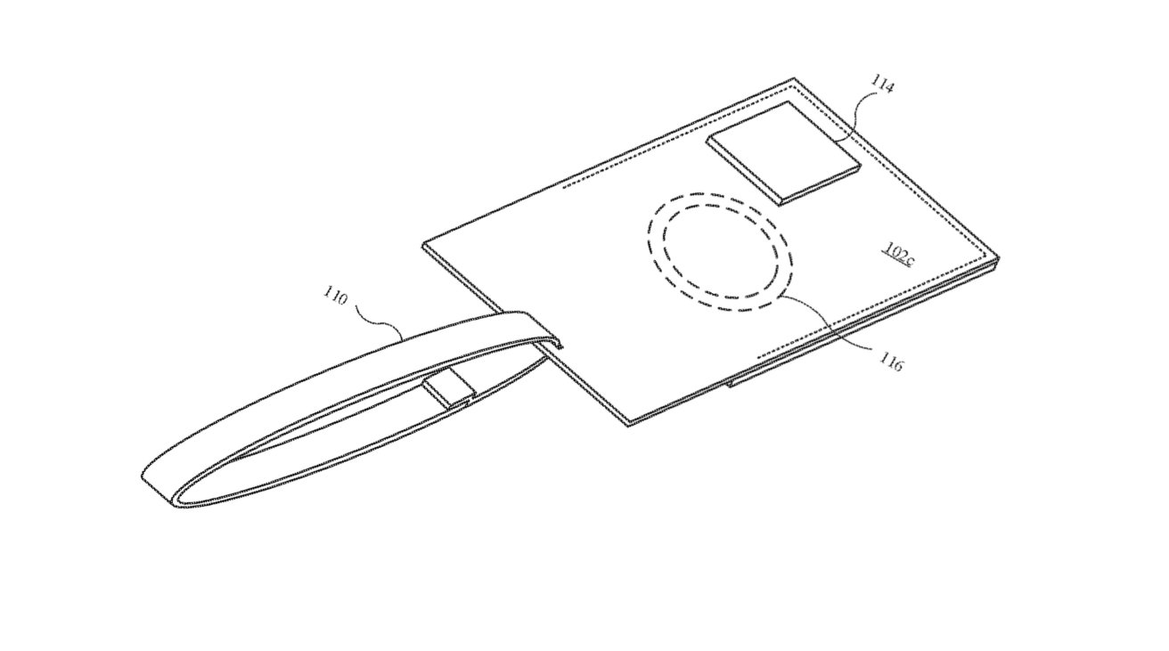patent drawing with strap