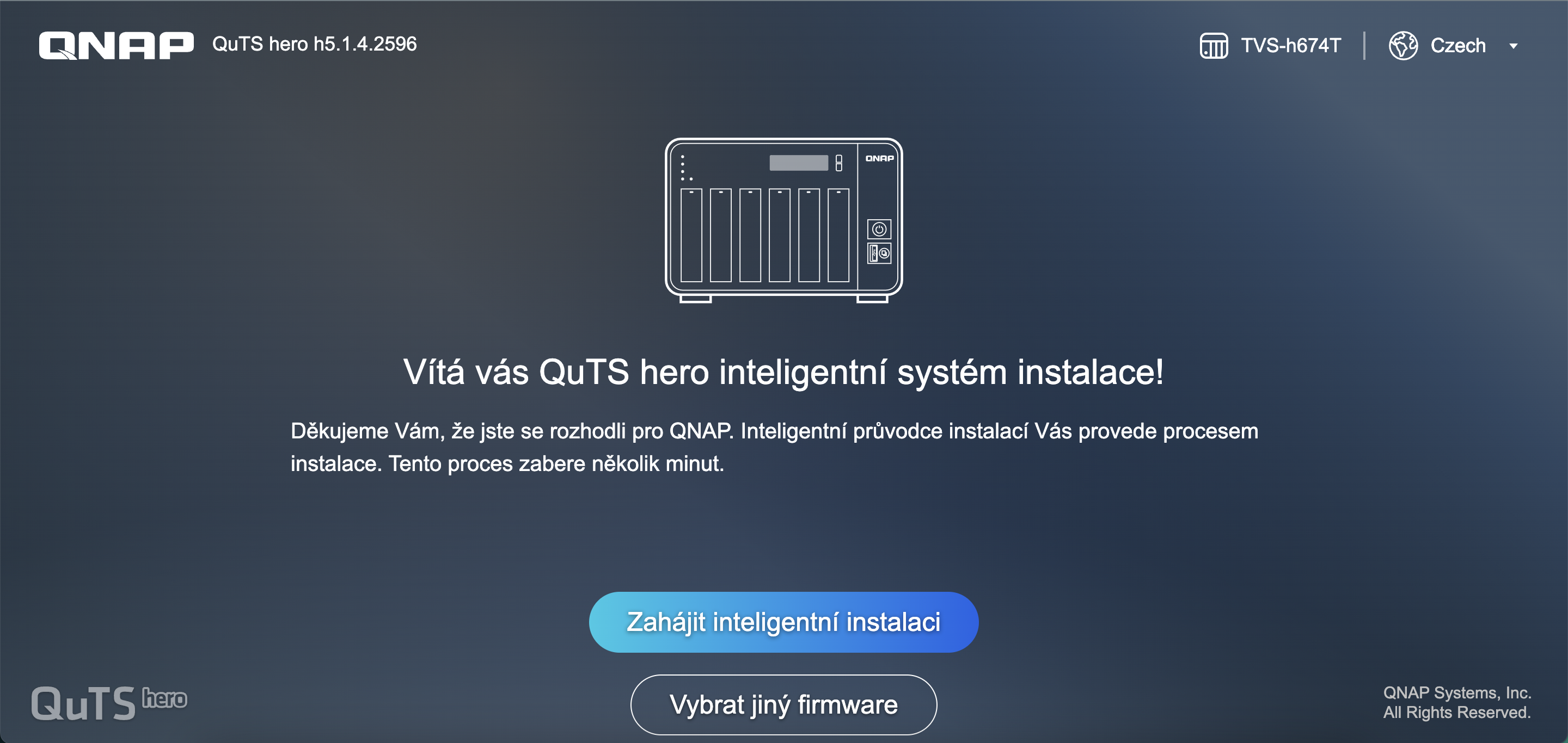 qnap intelligent installation