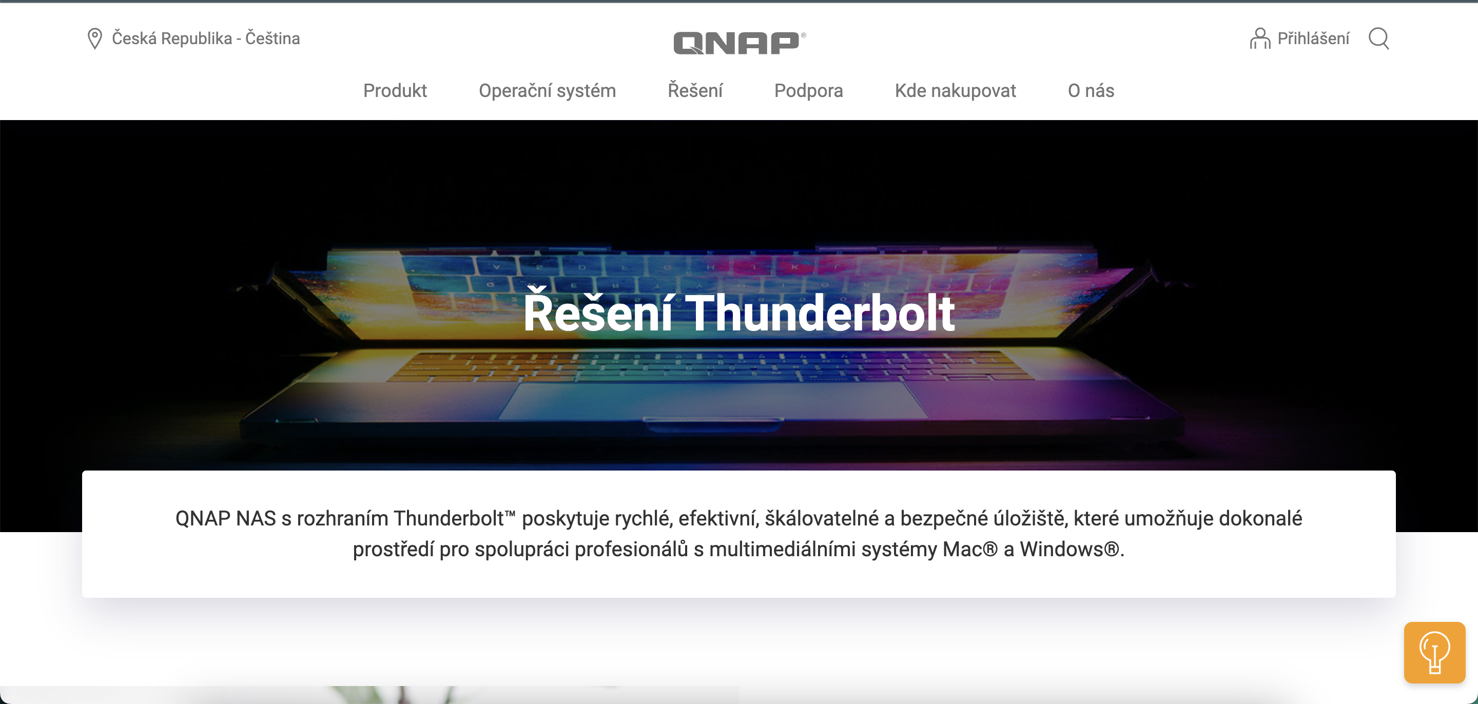 qnap thunderbolt solution
