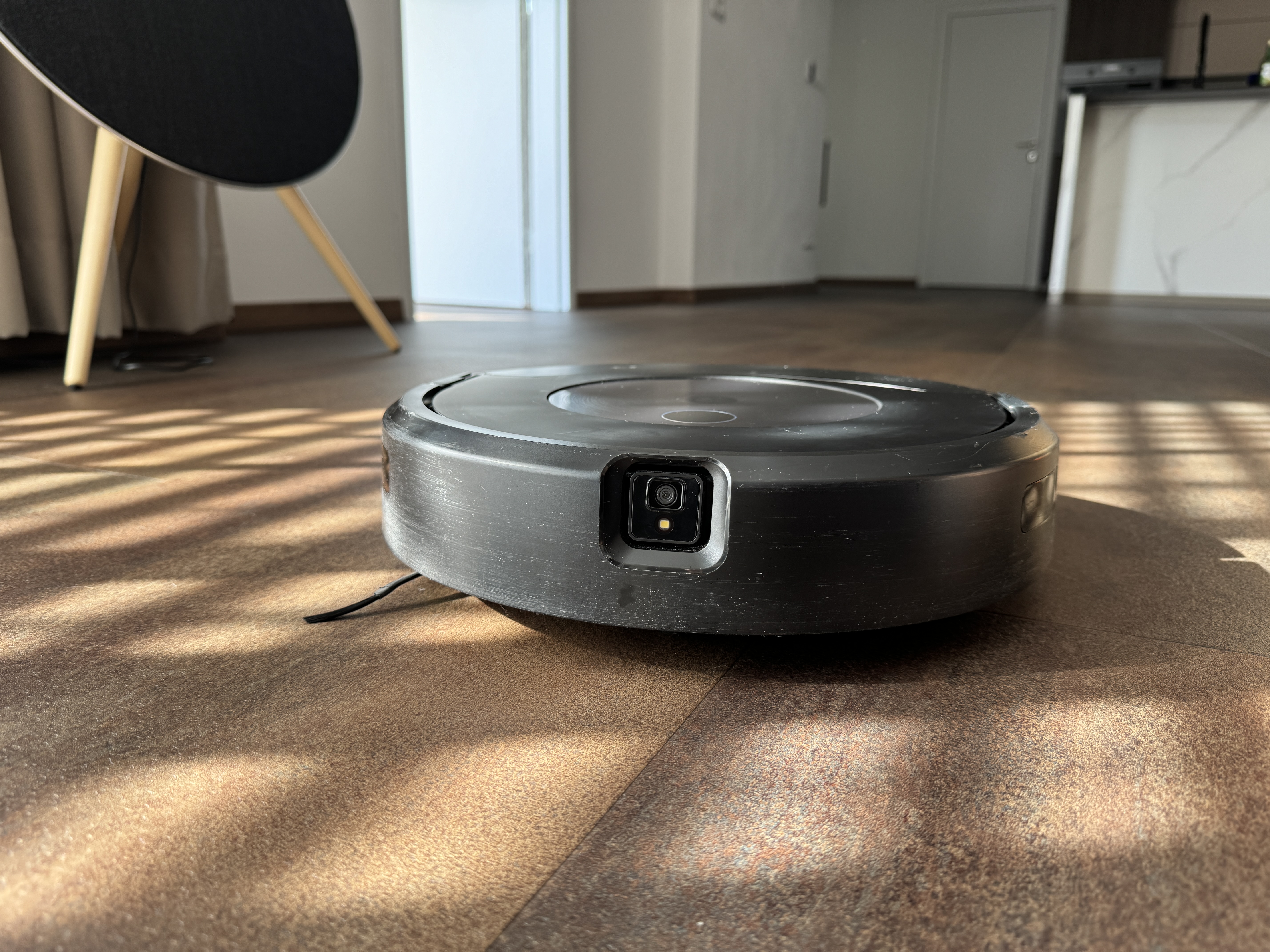 robot vacuum closeup