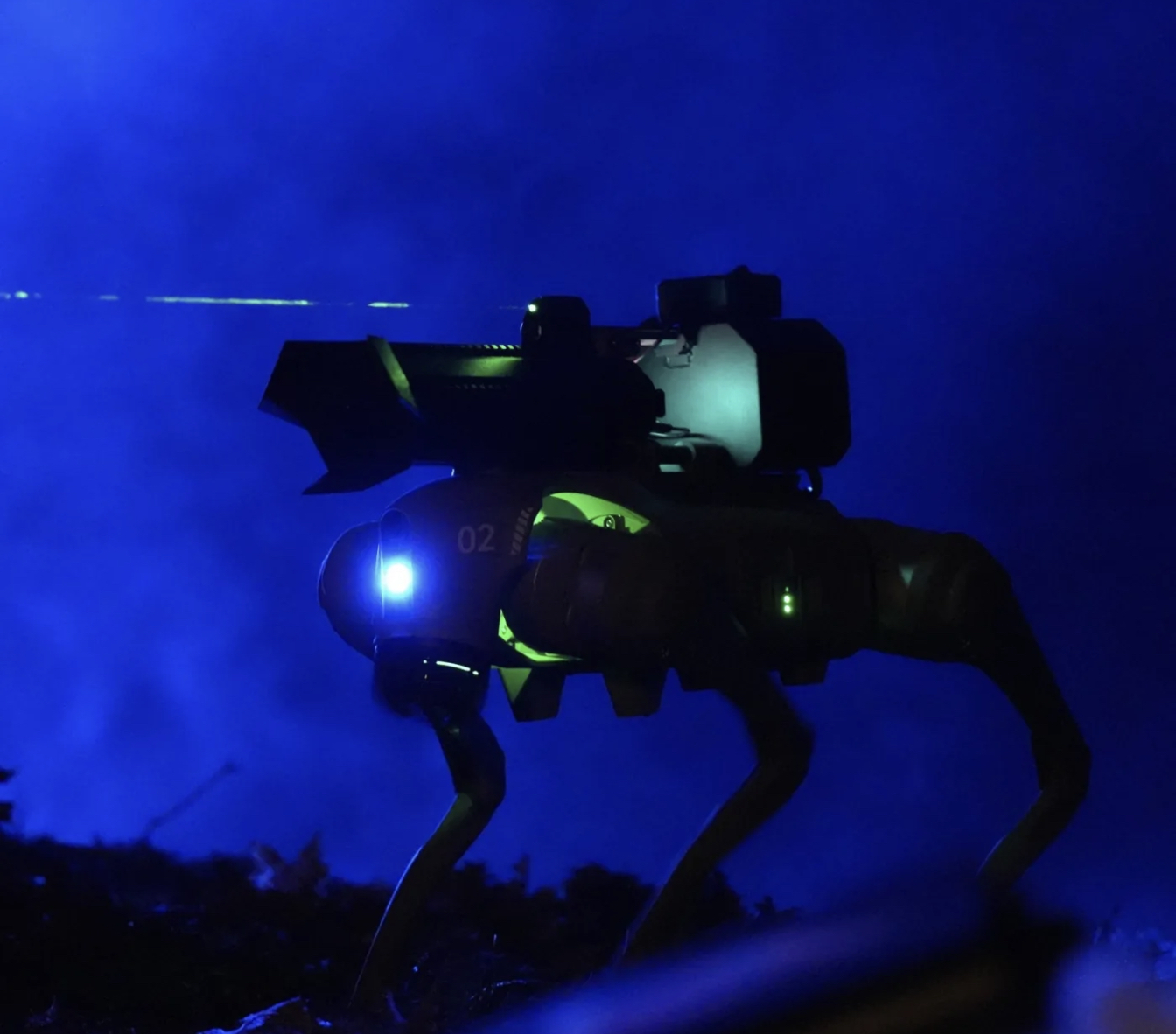 robotic dog night vision