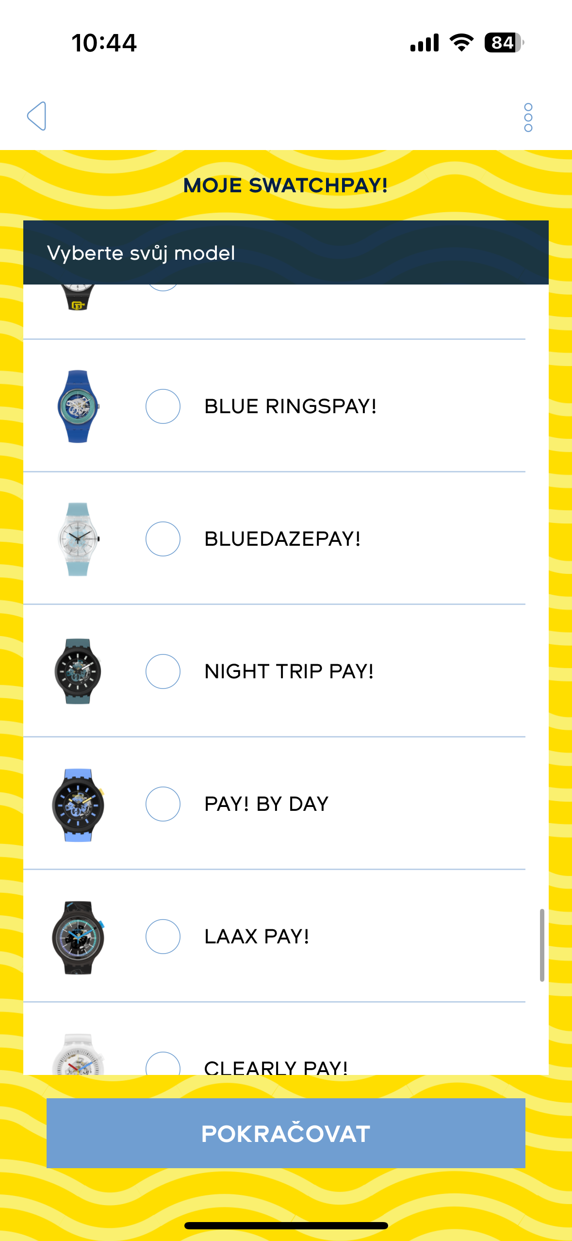 swatchpay watch models