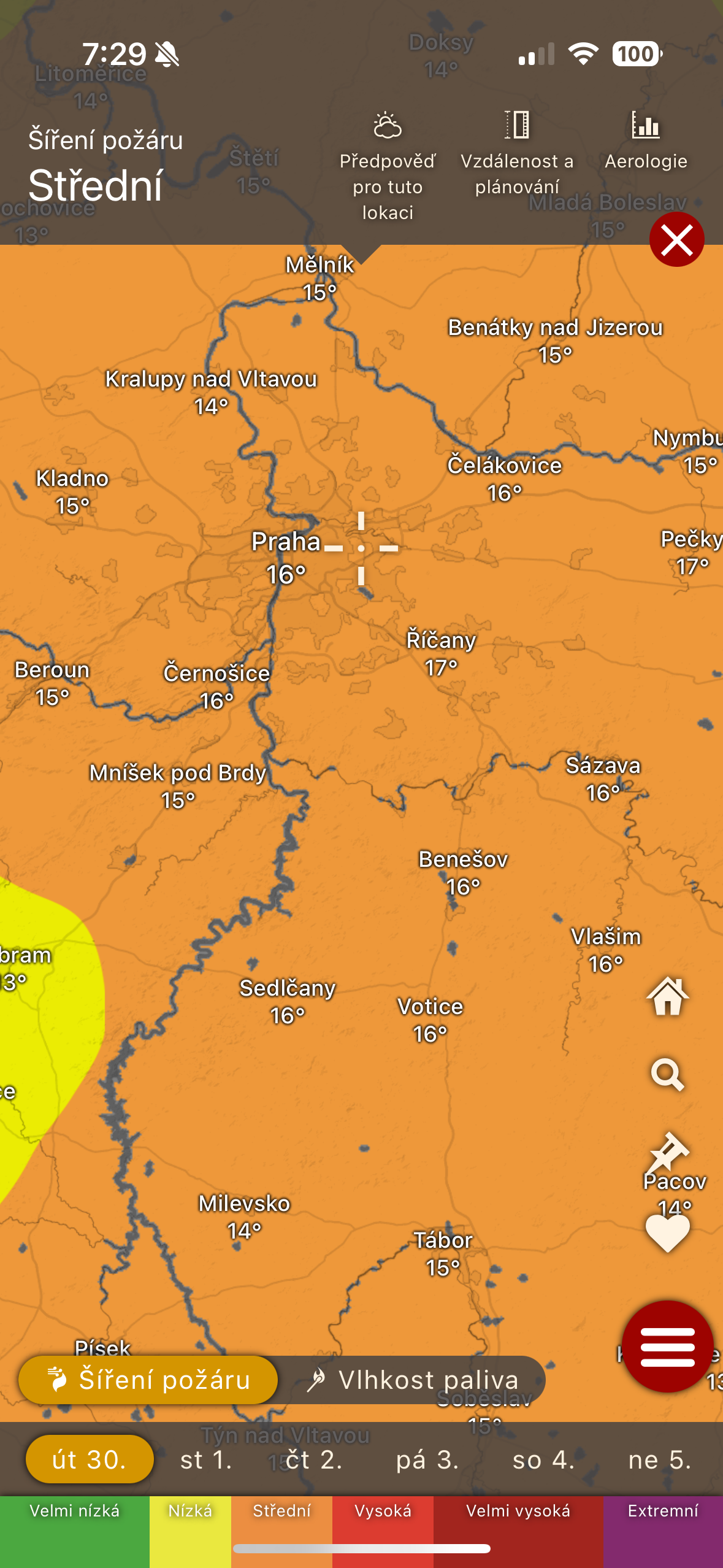 windy low fire risk berlin