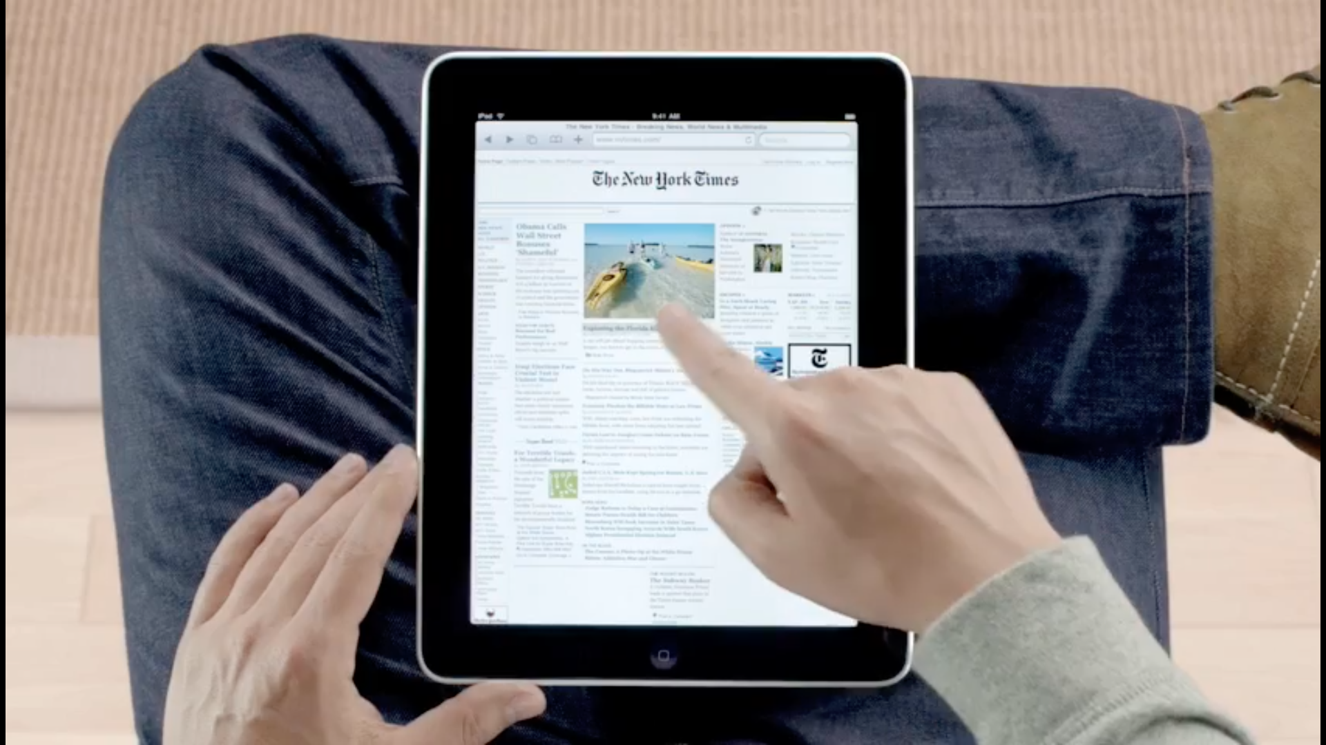 Připomeňte si první reklamu na iPad