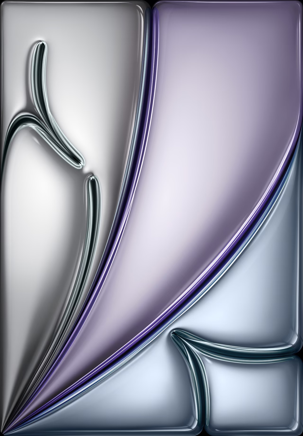 abstract metallic design