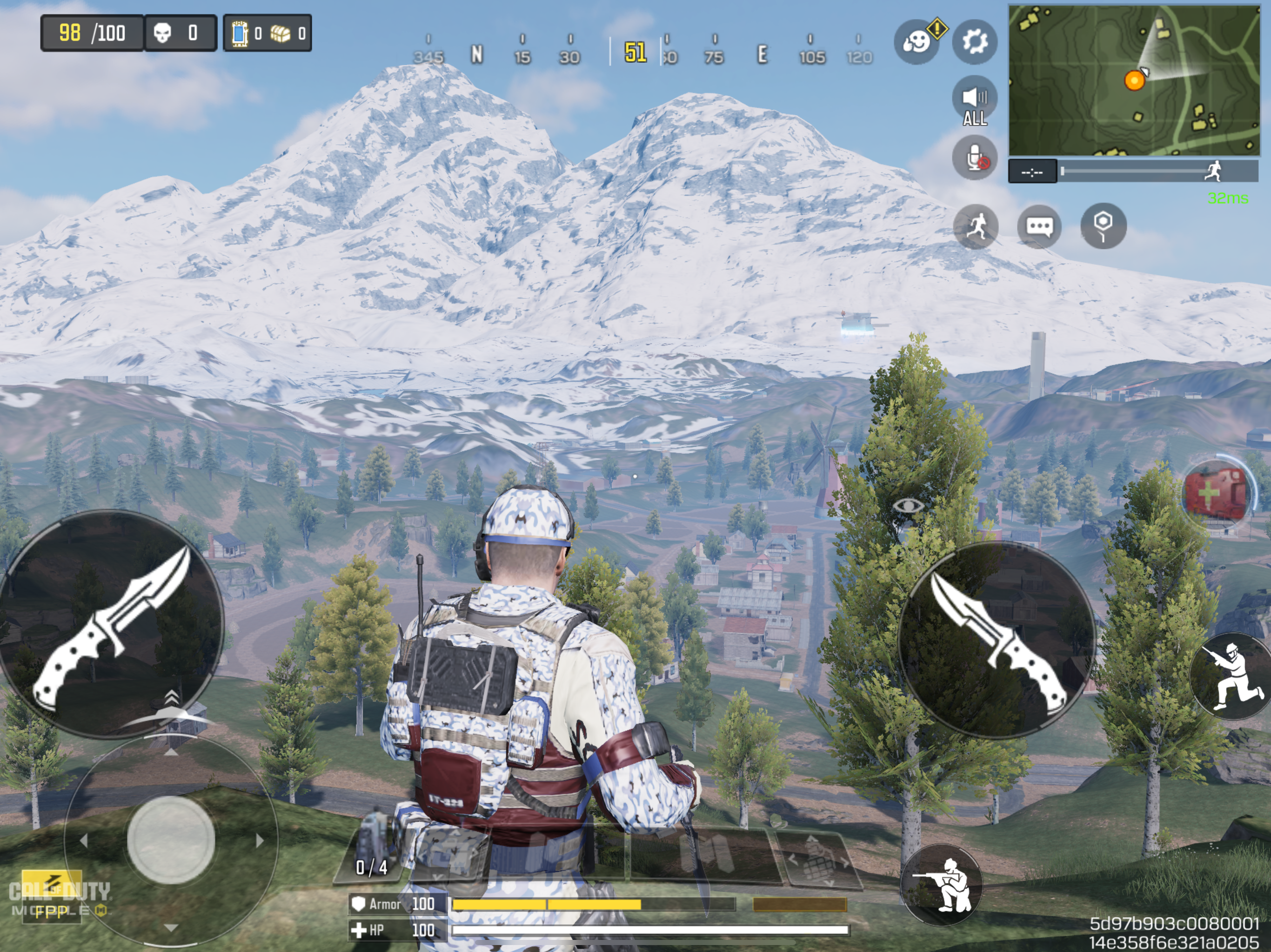 call of duty snowy mountain