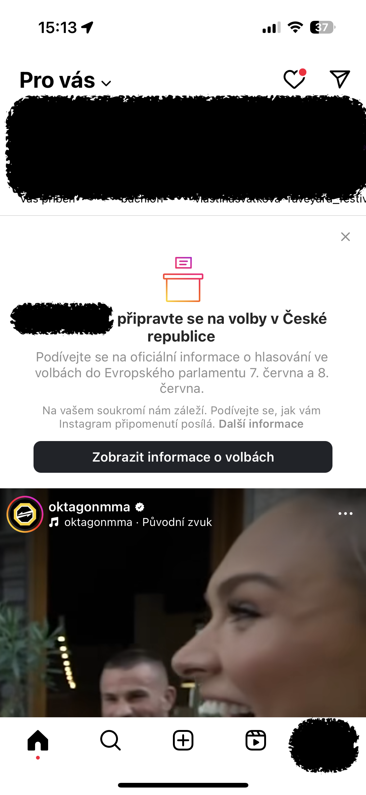 election information on social media