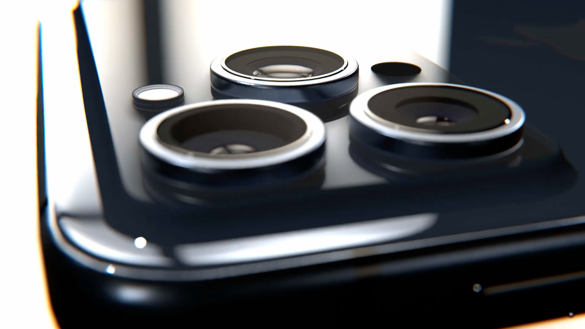 foldable smartphone camera closeup