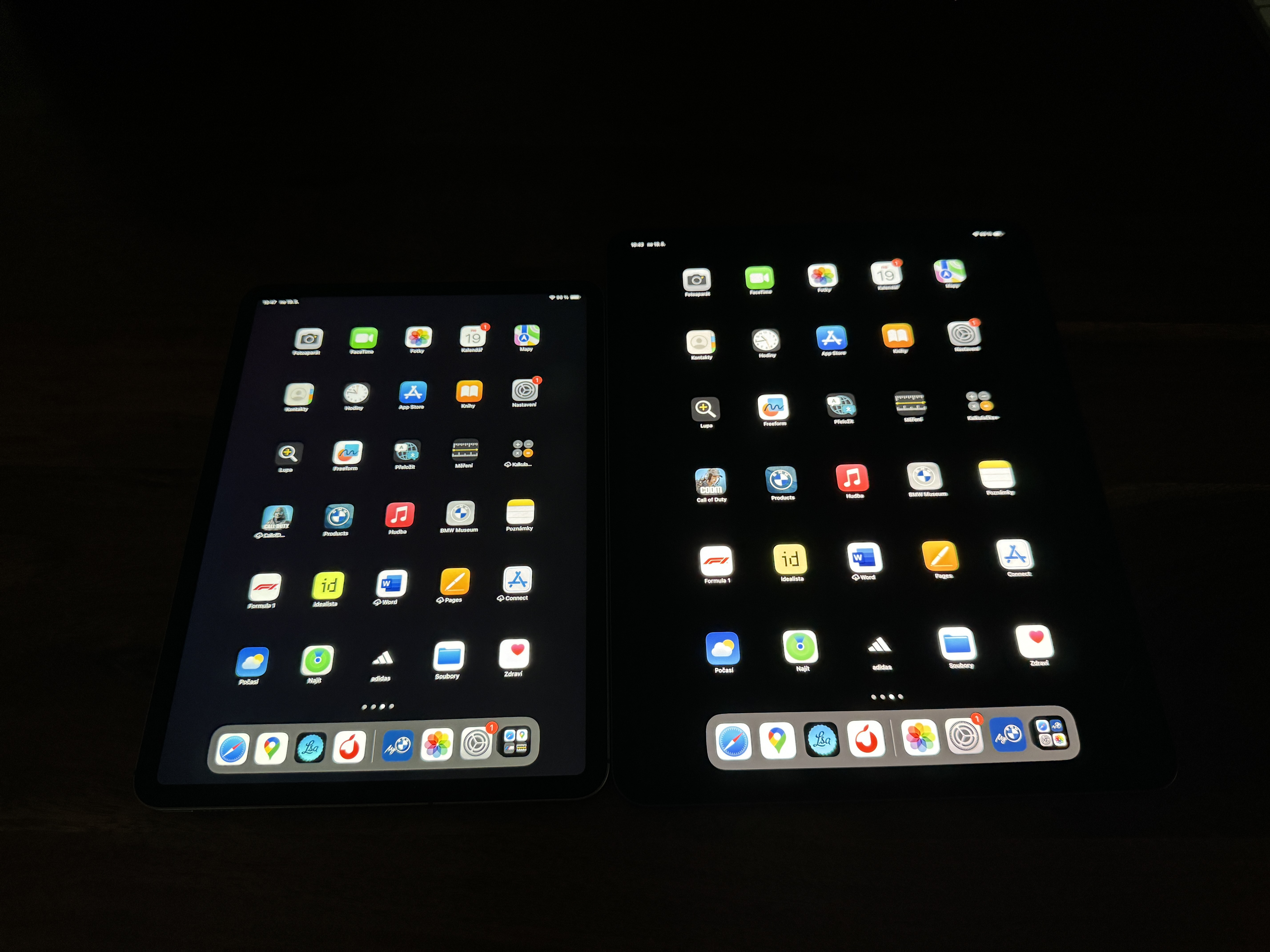 ipad dark home screen