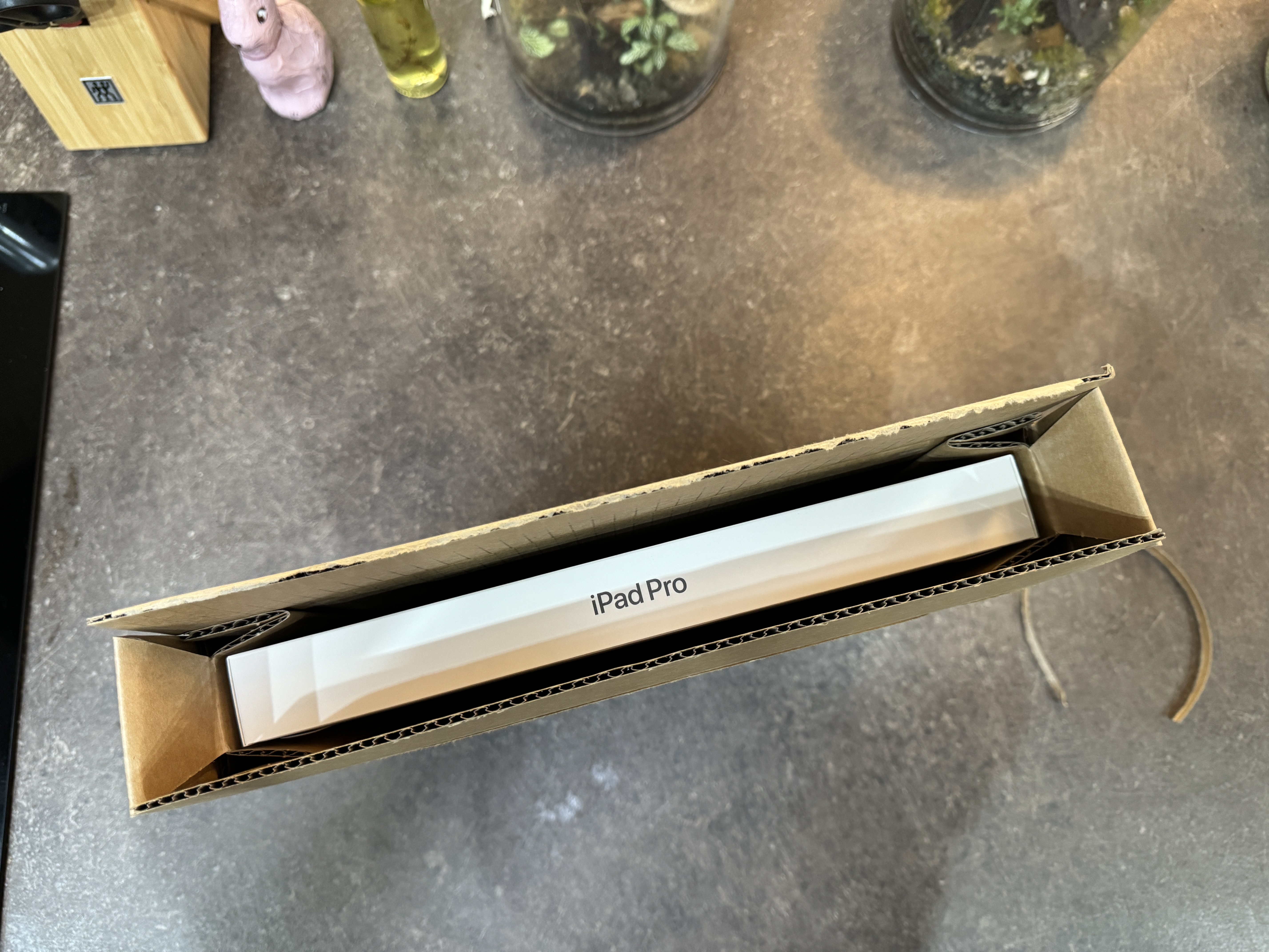 ipad pro box in carton