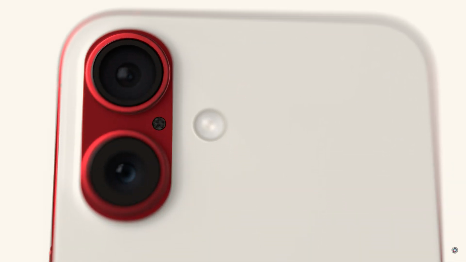 iphone dual camera red
