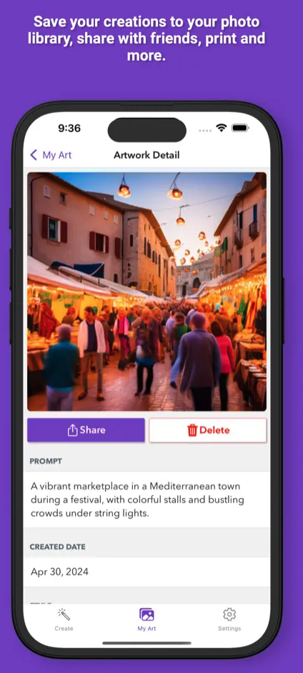 mediterranean marketplace art