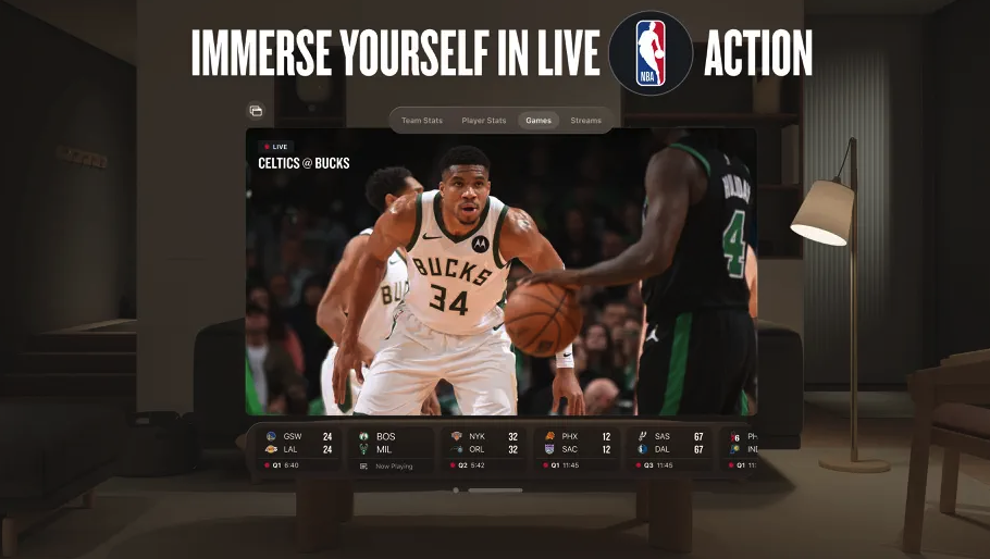 nba live action viewing