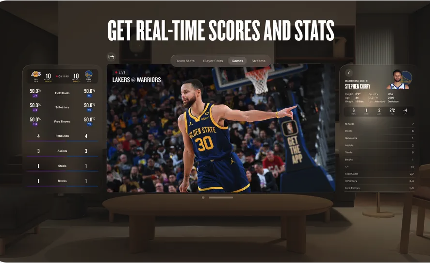 real time basketball stats