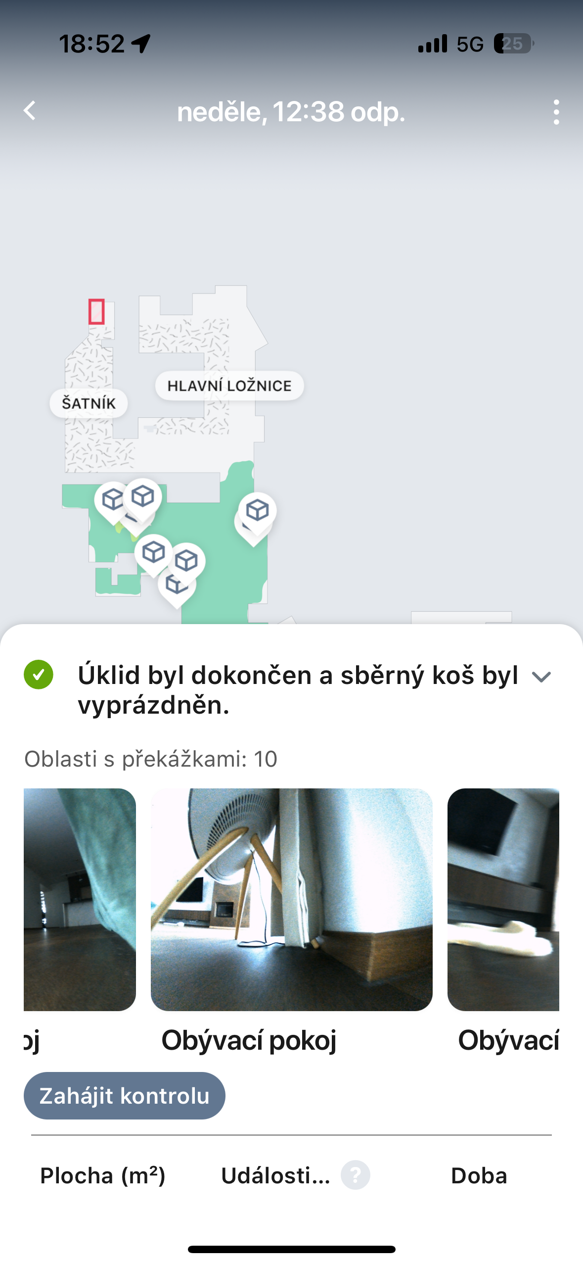 roomba combo cleaning map obstacles
