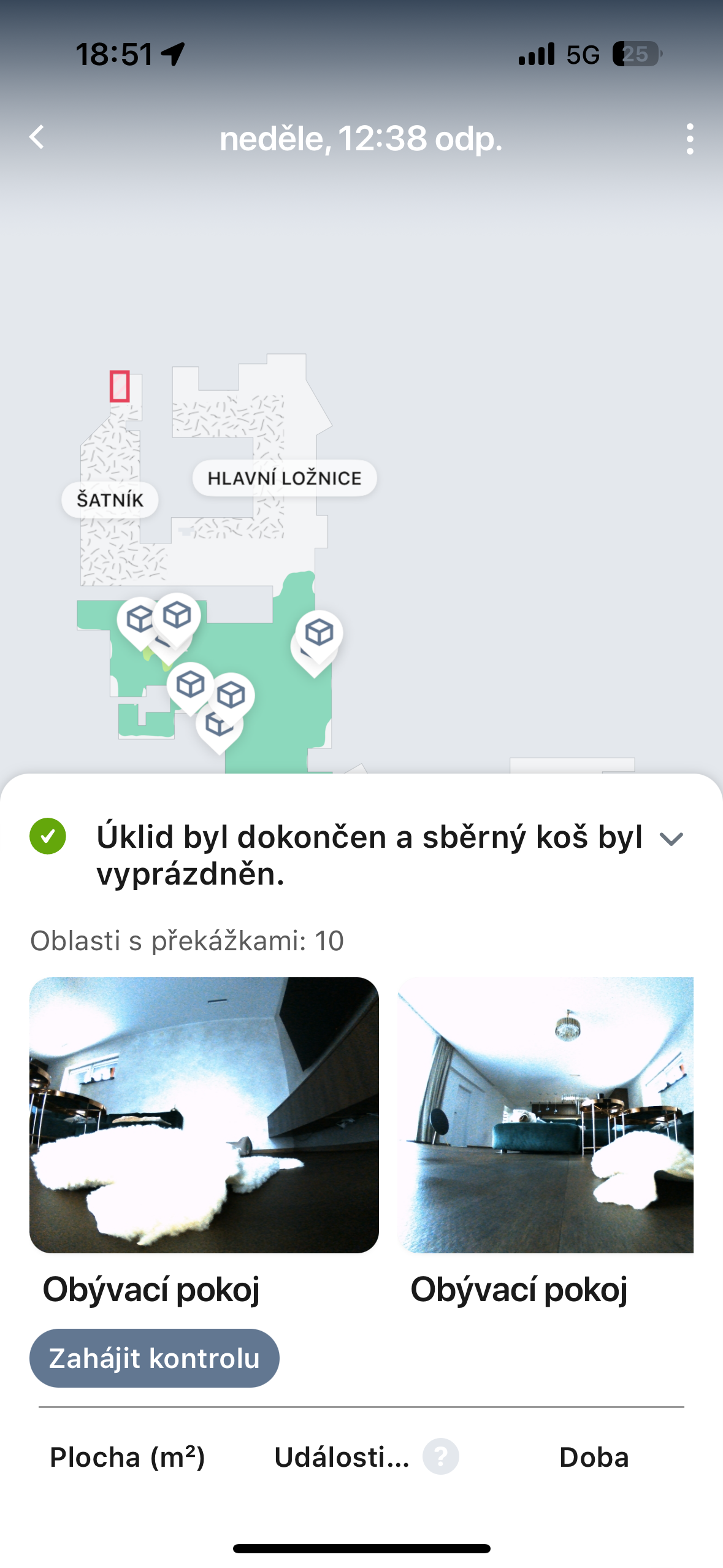 roomba combo cleaning map photos