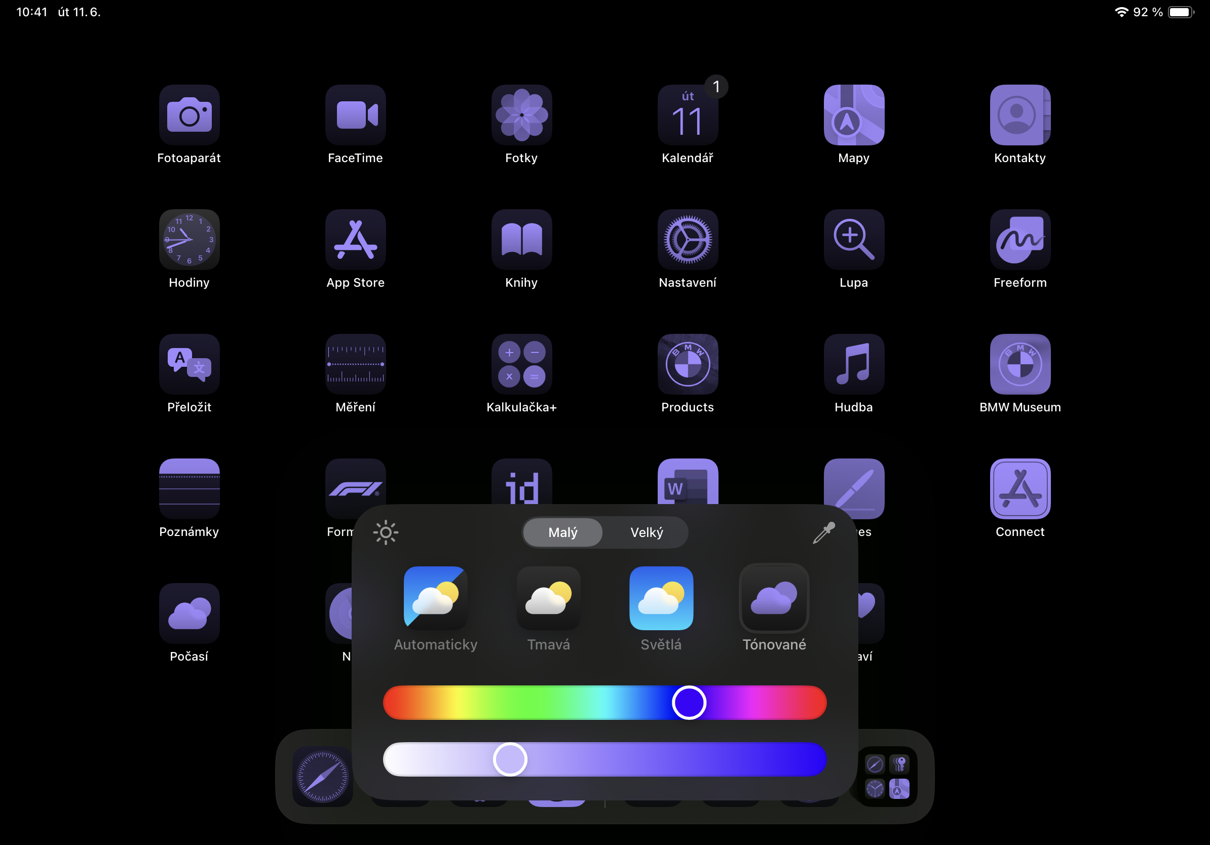 app icons color adjustment