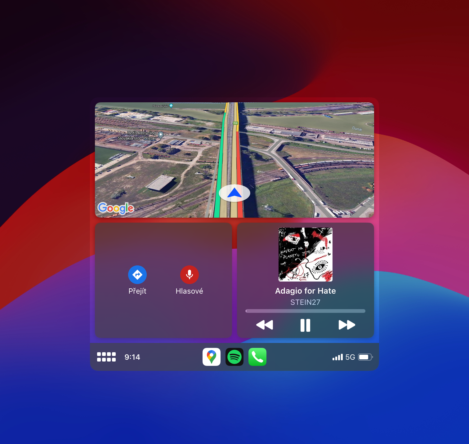 carplay navigation music