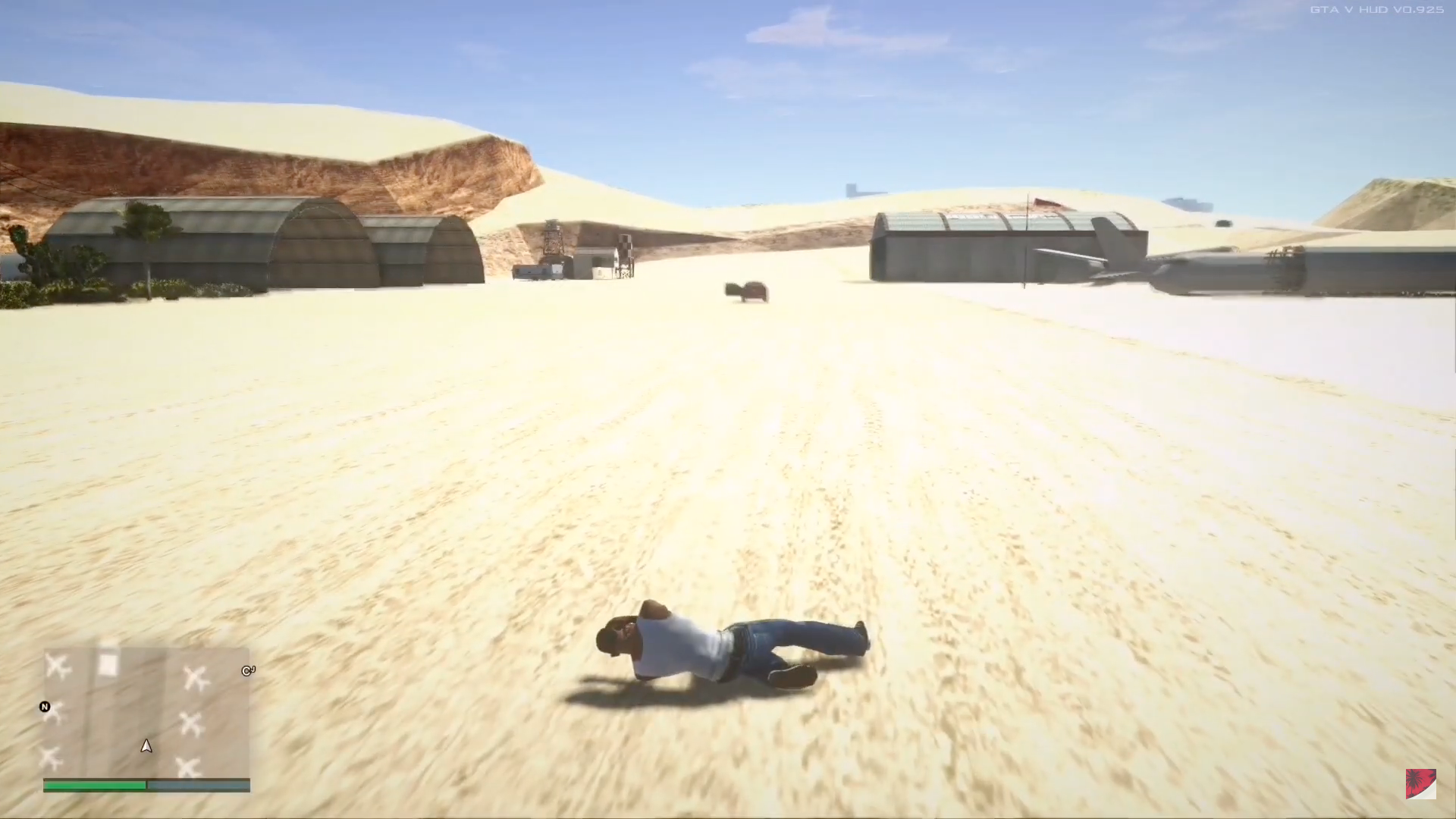 desert landscape video game