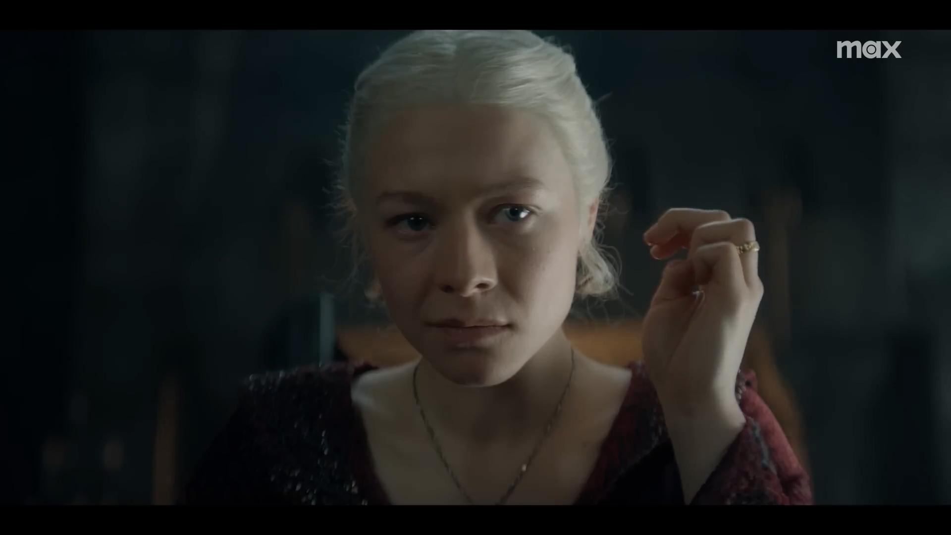 dramatic scene closeup