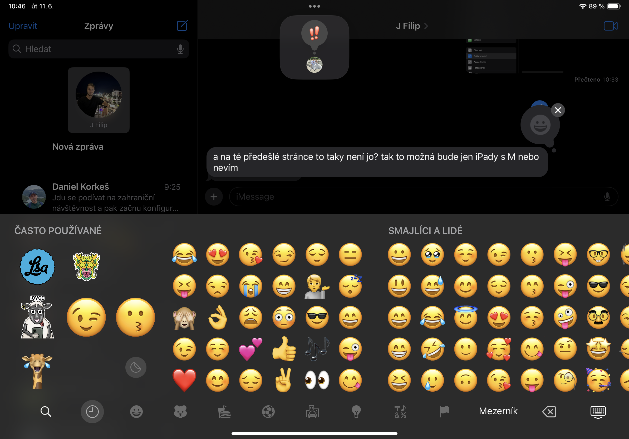 emoji keyboard view