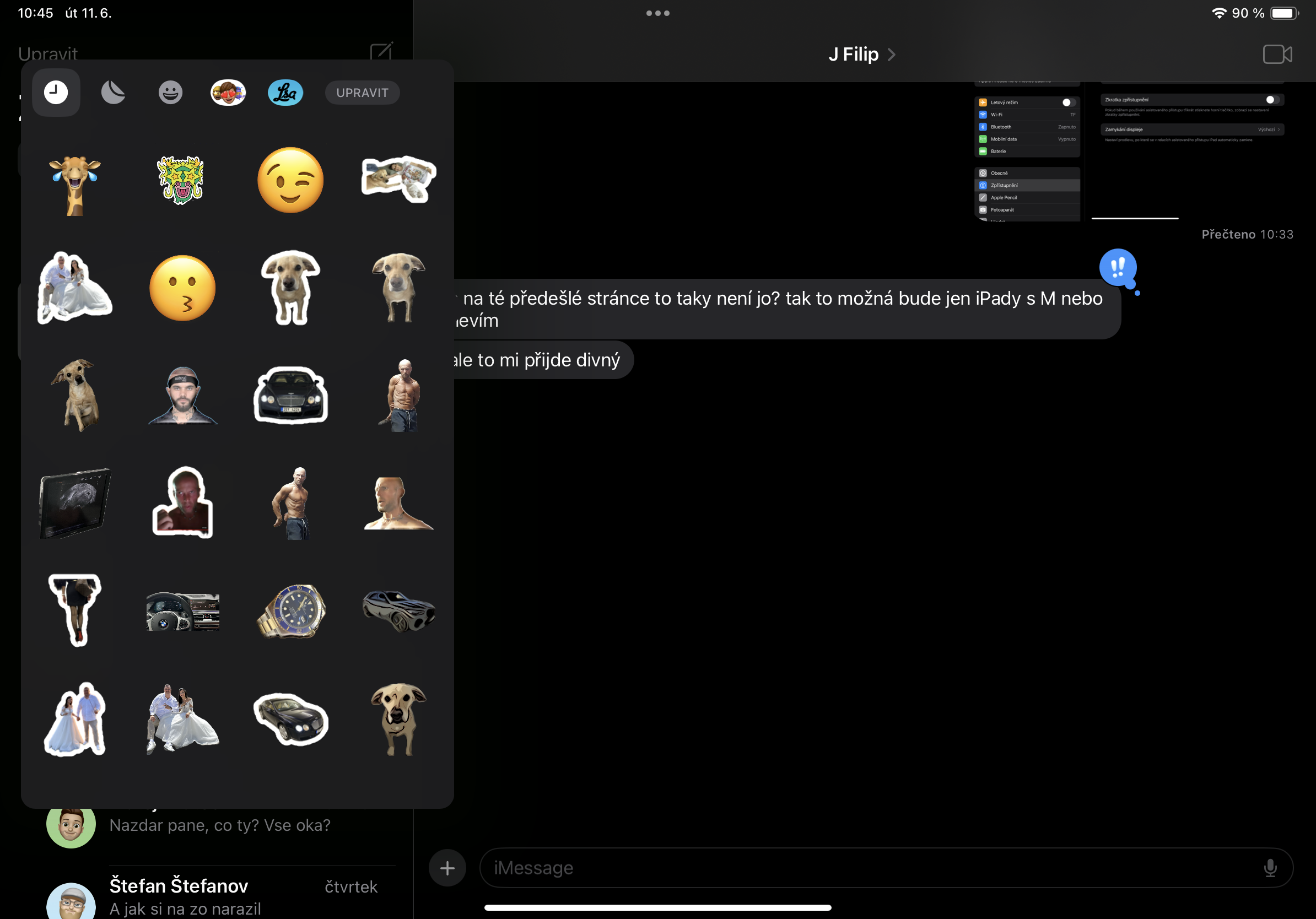 emoji sticker selection