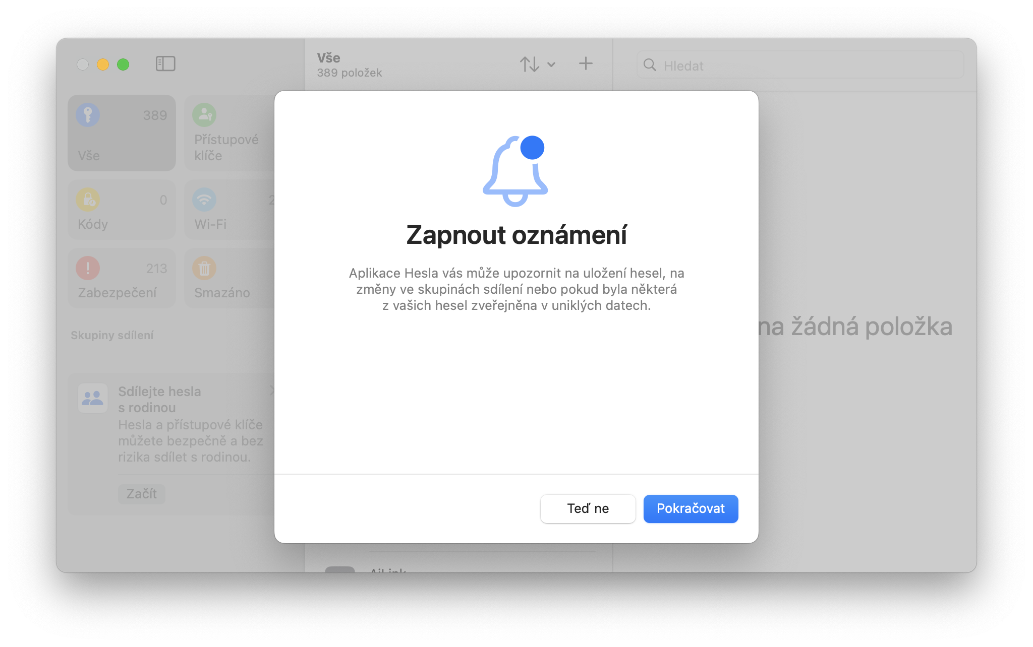 enable notifications password app