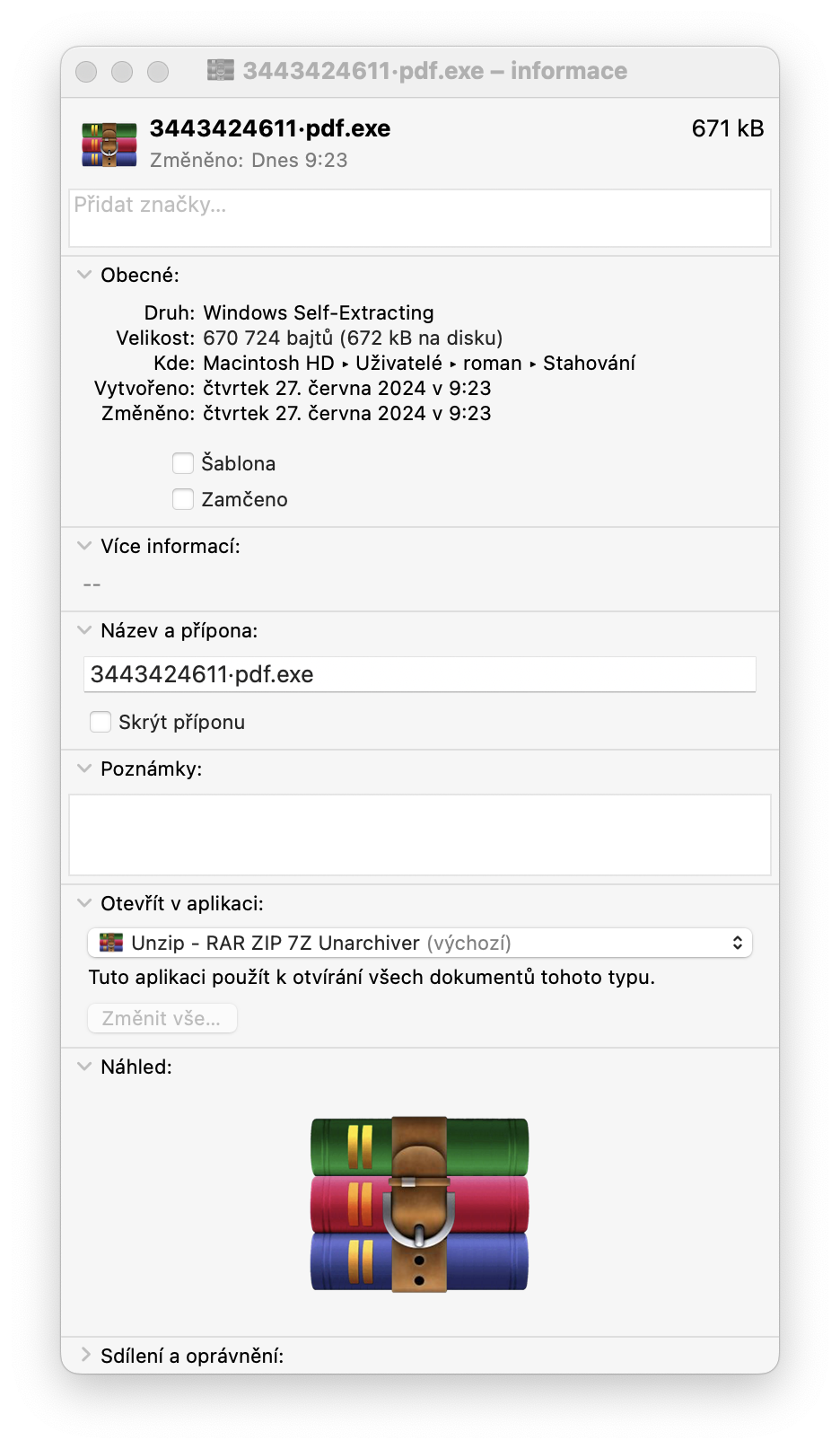 exe file information window
