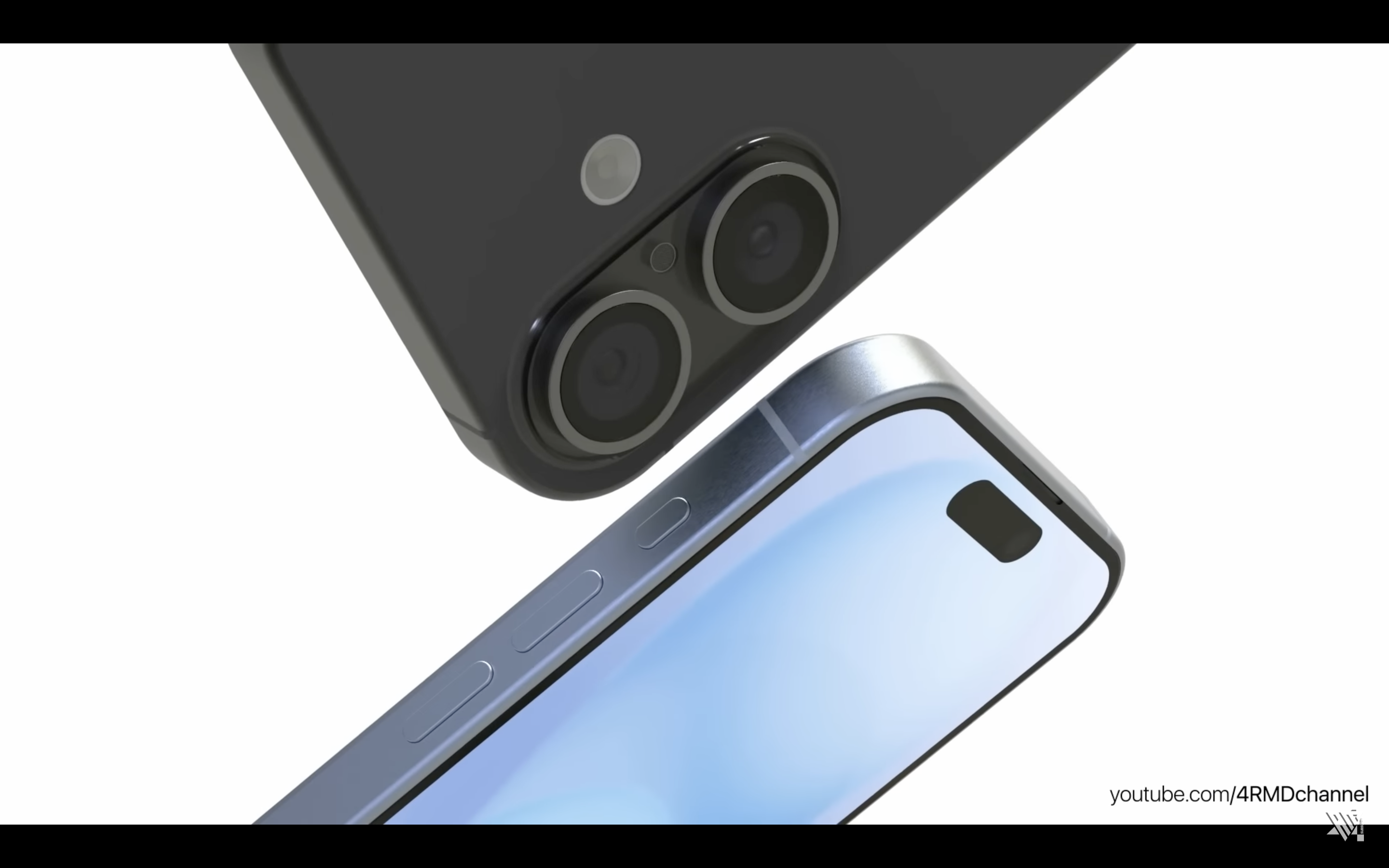 iphone black and blue design