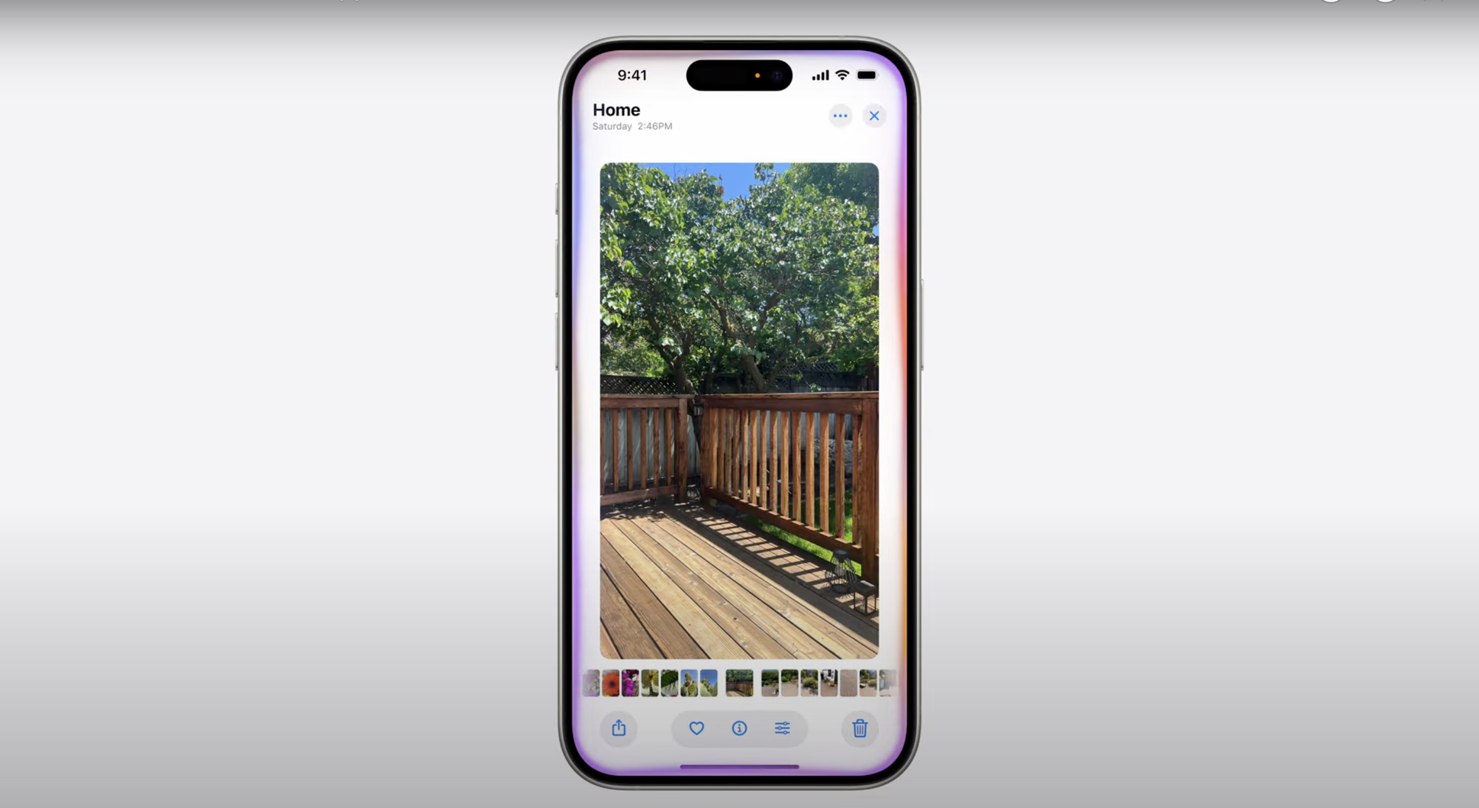 iphone display deck photo