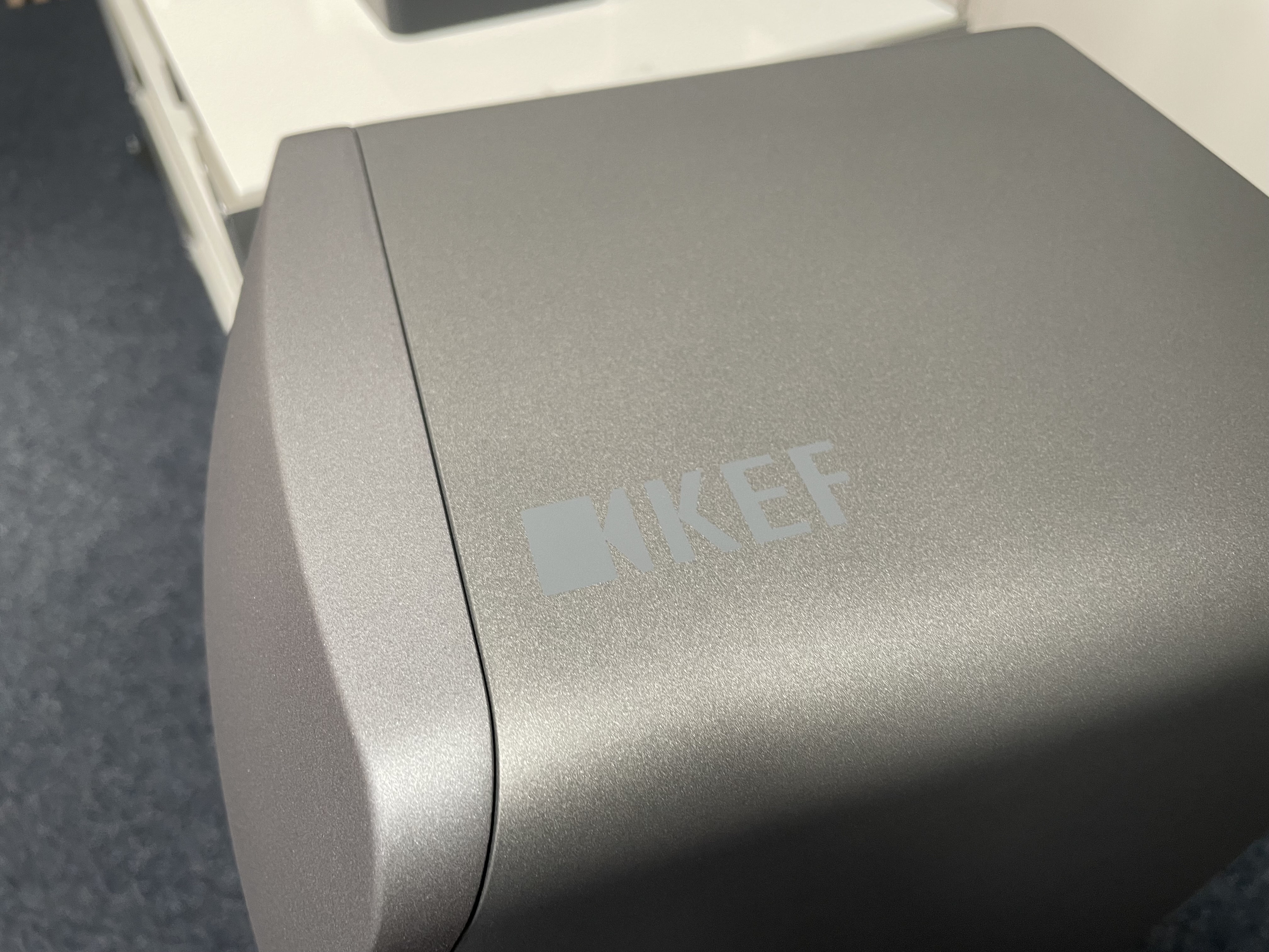 kef speaker close up kef speaker close up