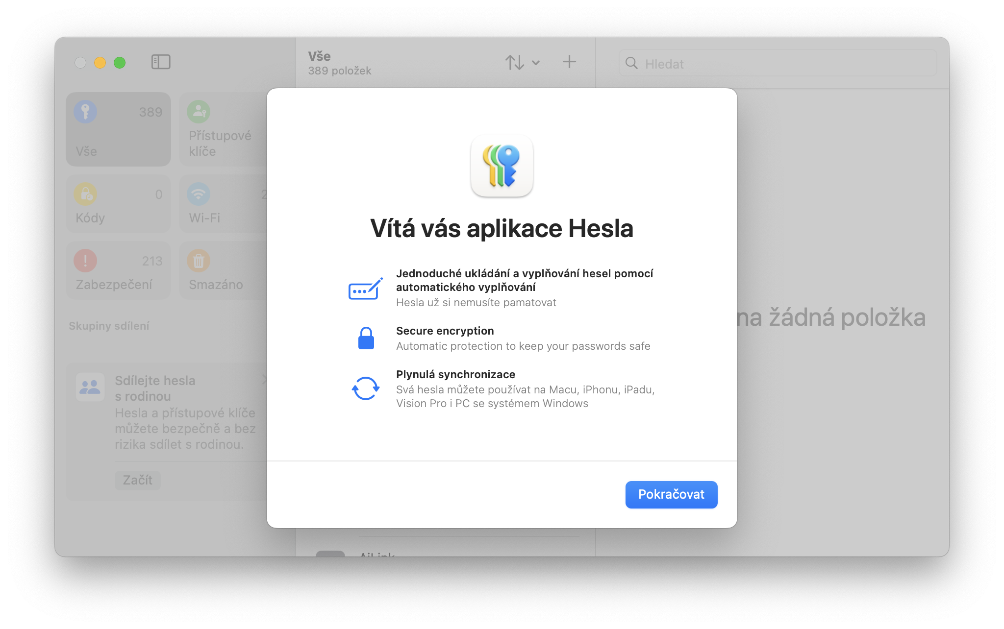 password app welcome
