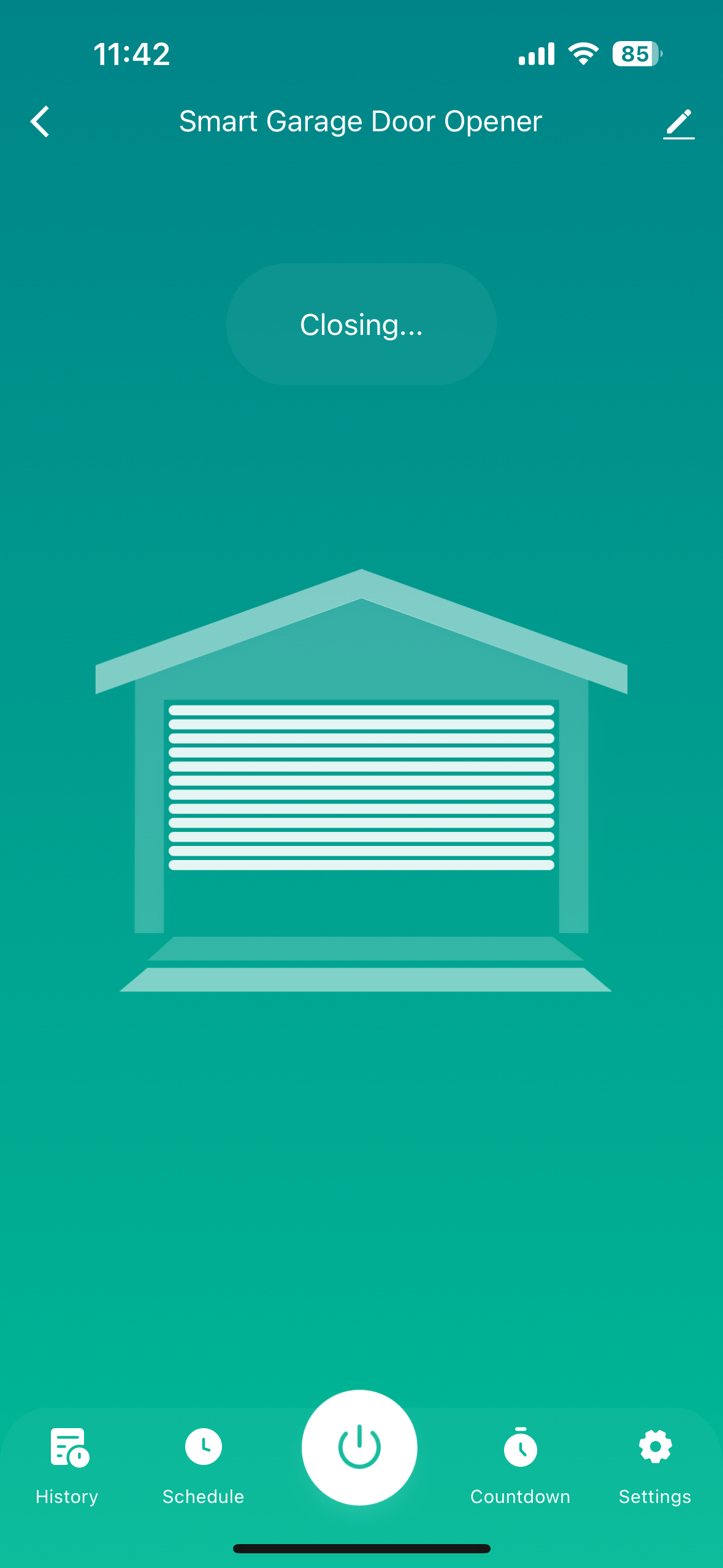 smart garage door opener