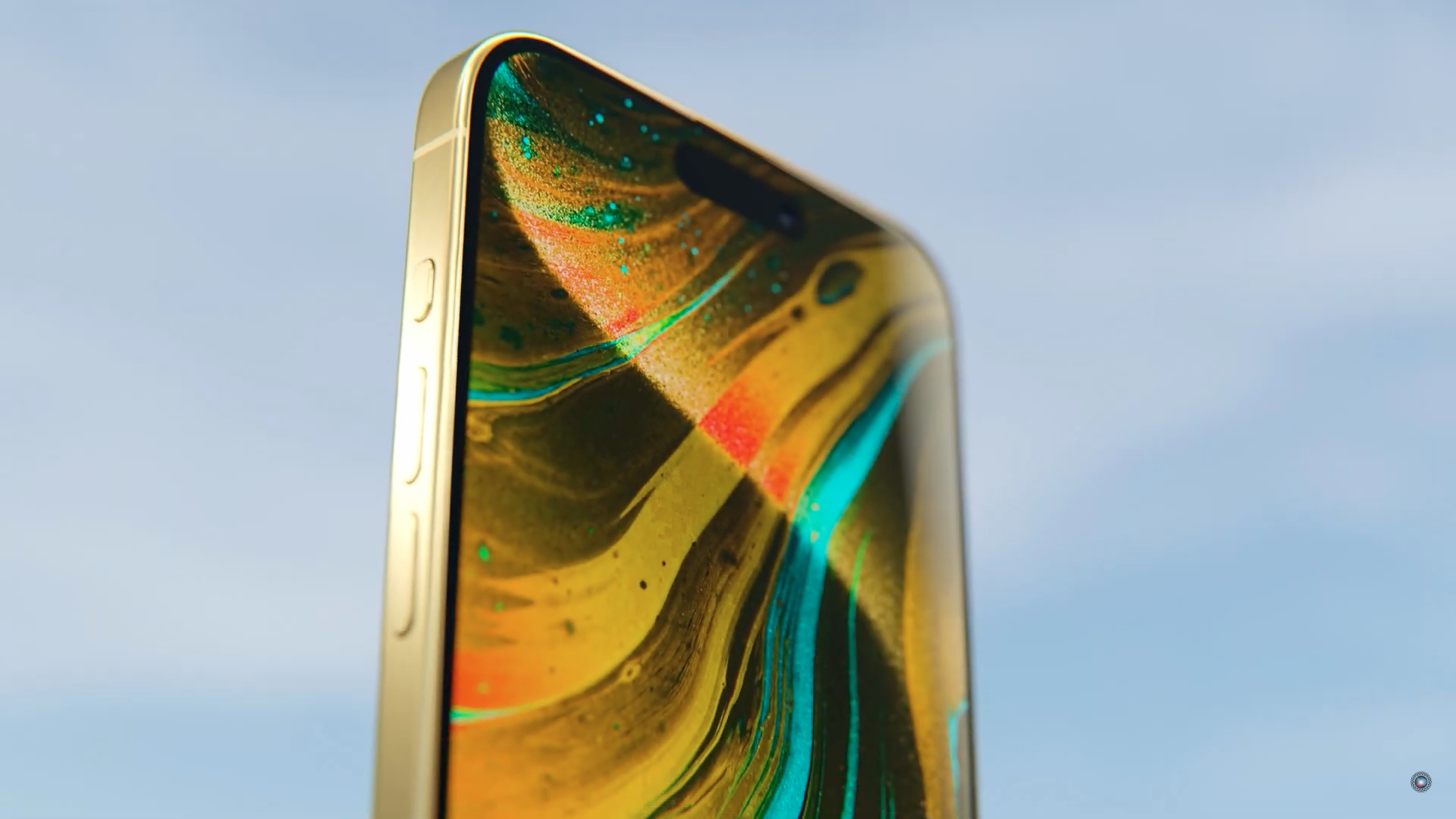 smartphone artistic edge closeup