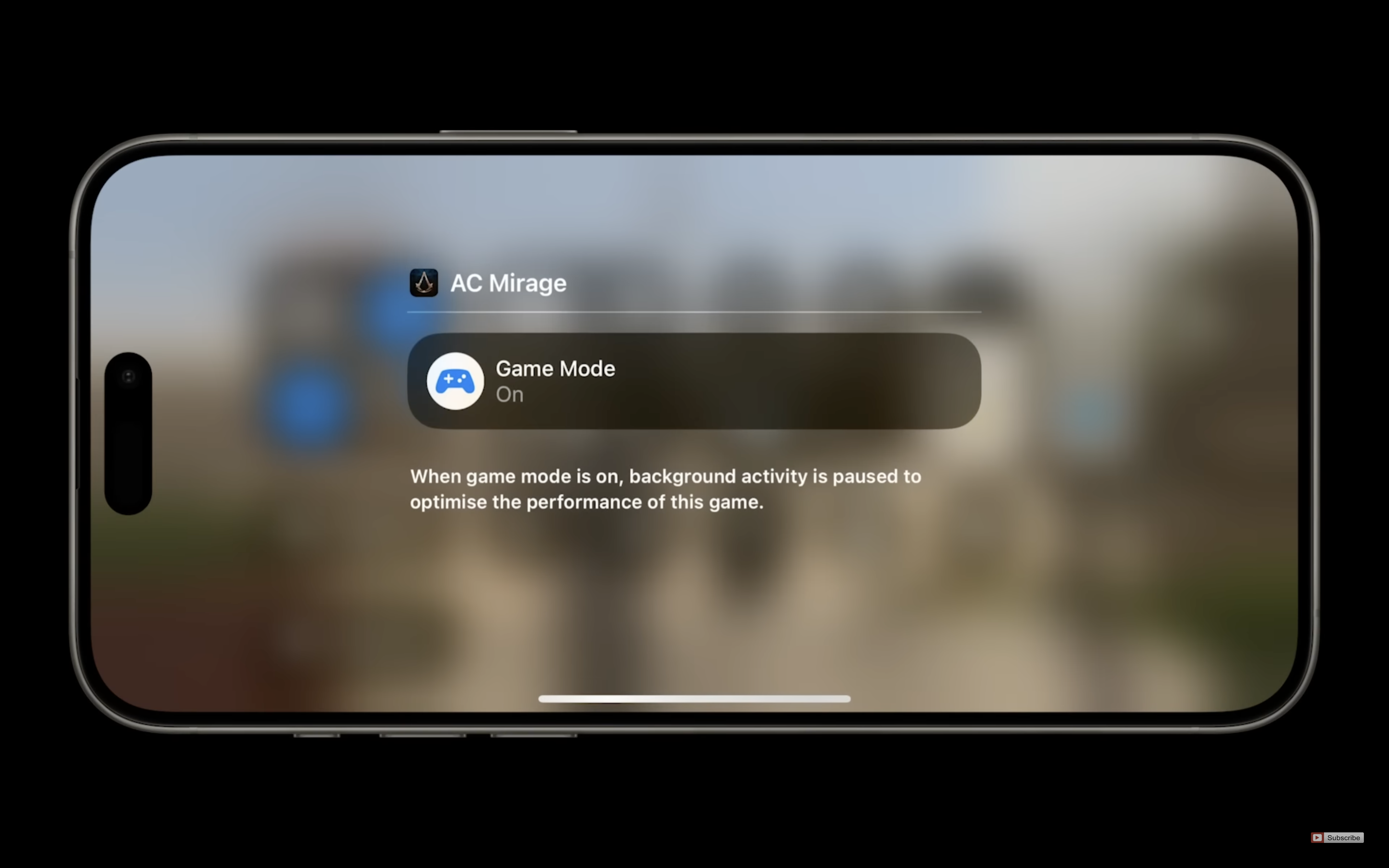 smartphone game mode