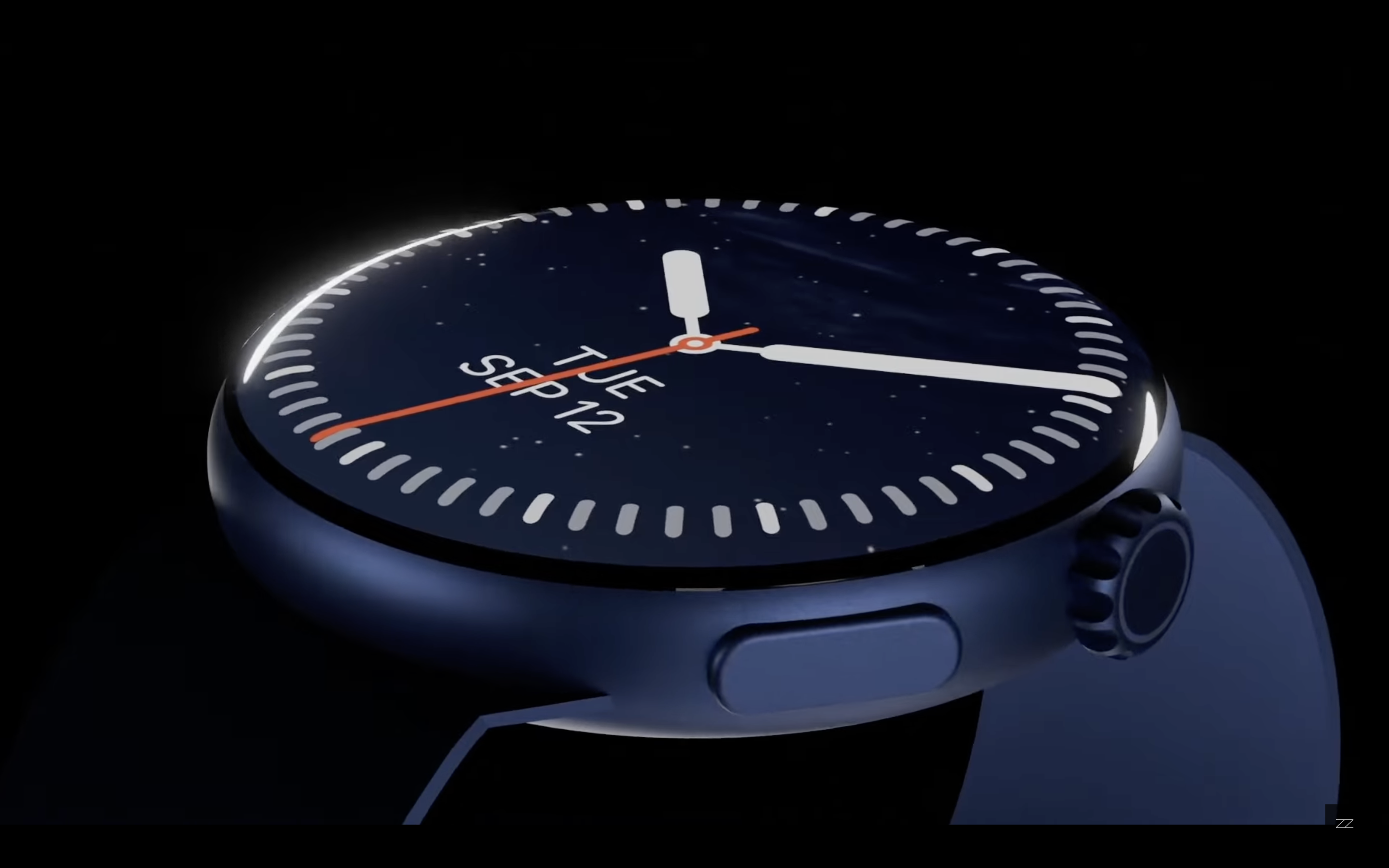 smartwatch side view