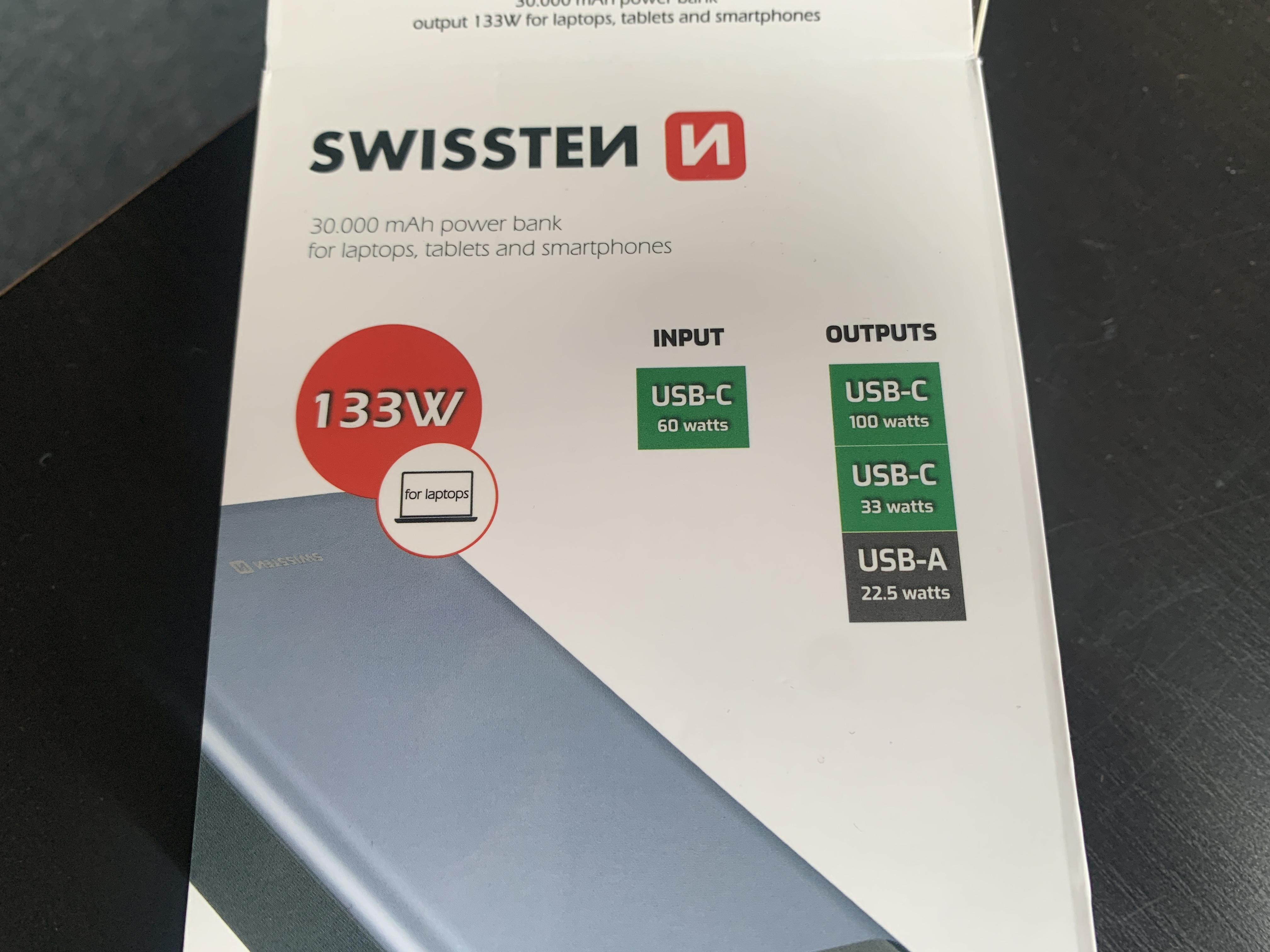 swissten power bank specs
