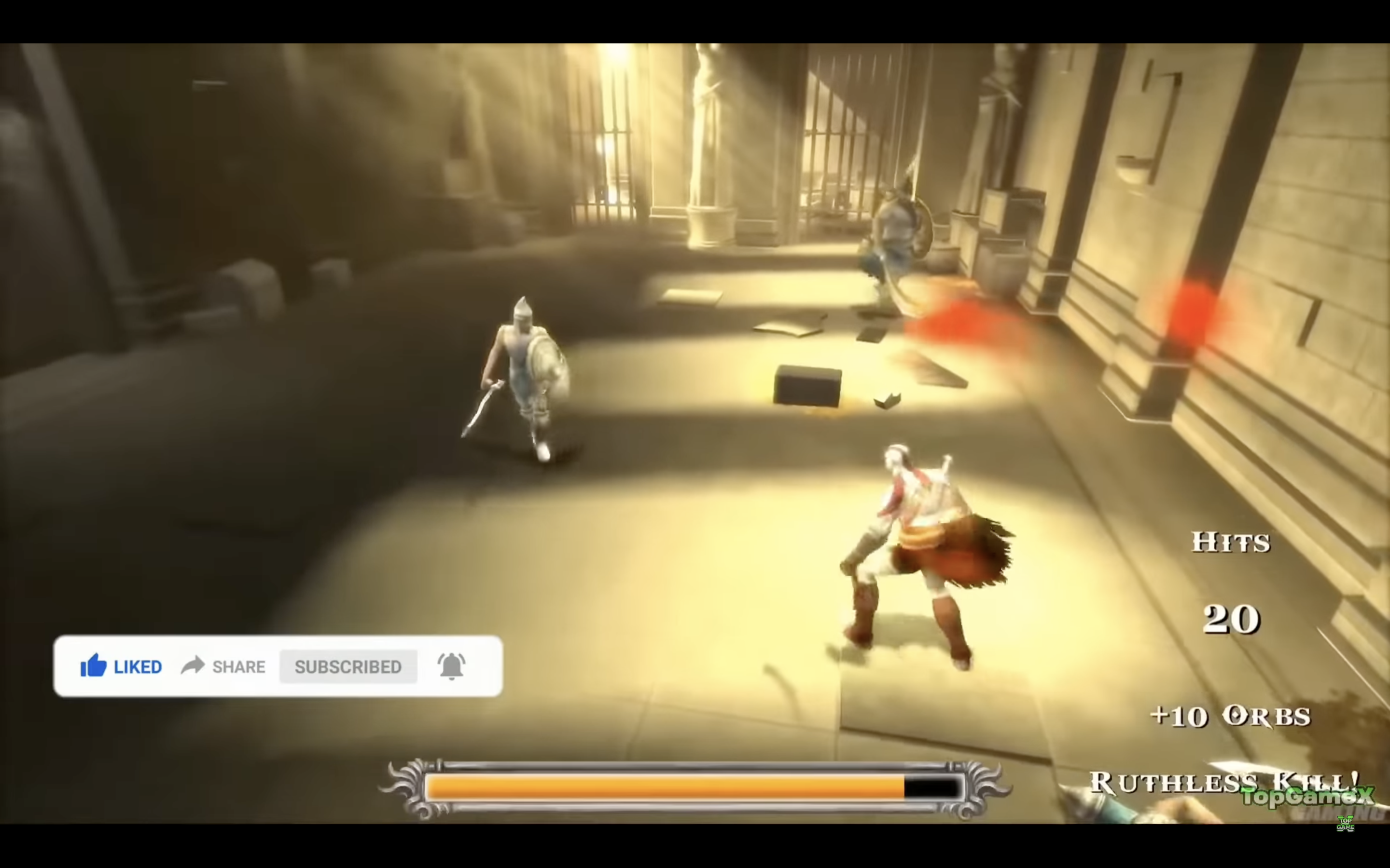 video game battle scene