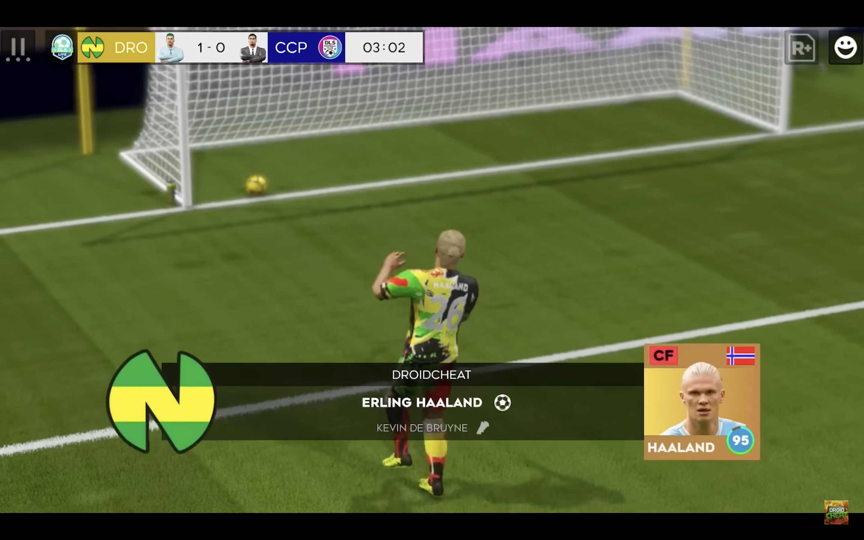 video game soccer goal