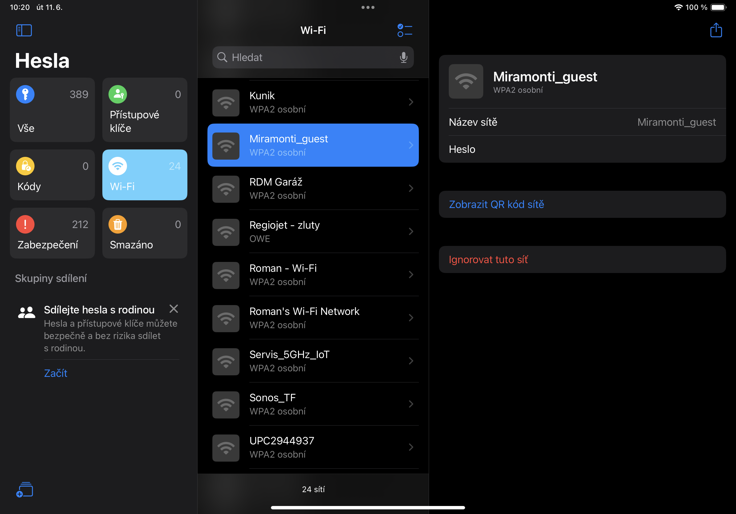 wifi settings details