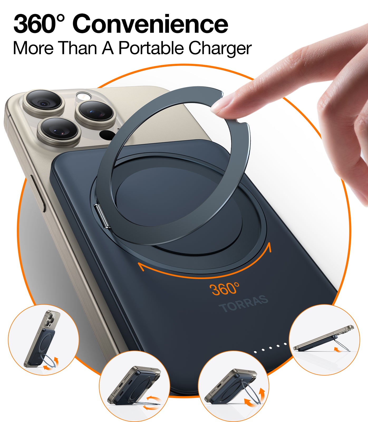 360 convenience portable charger