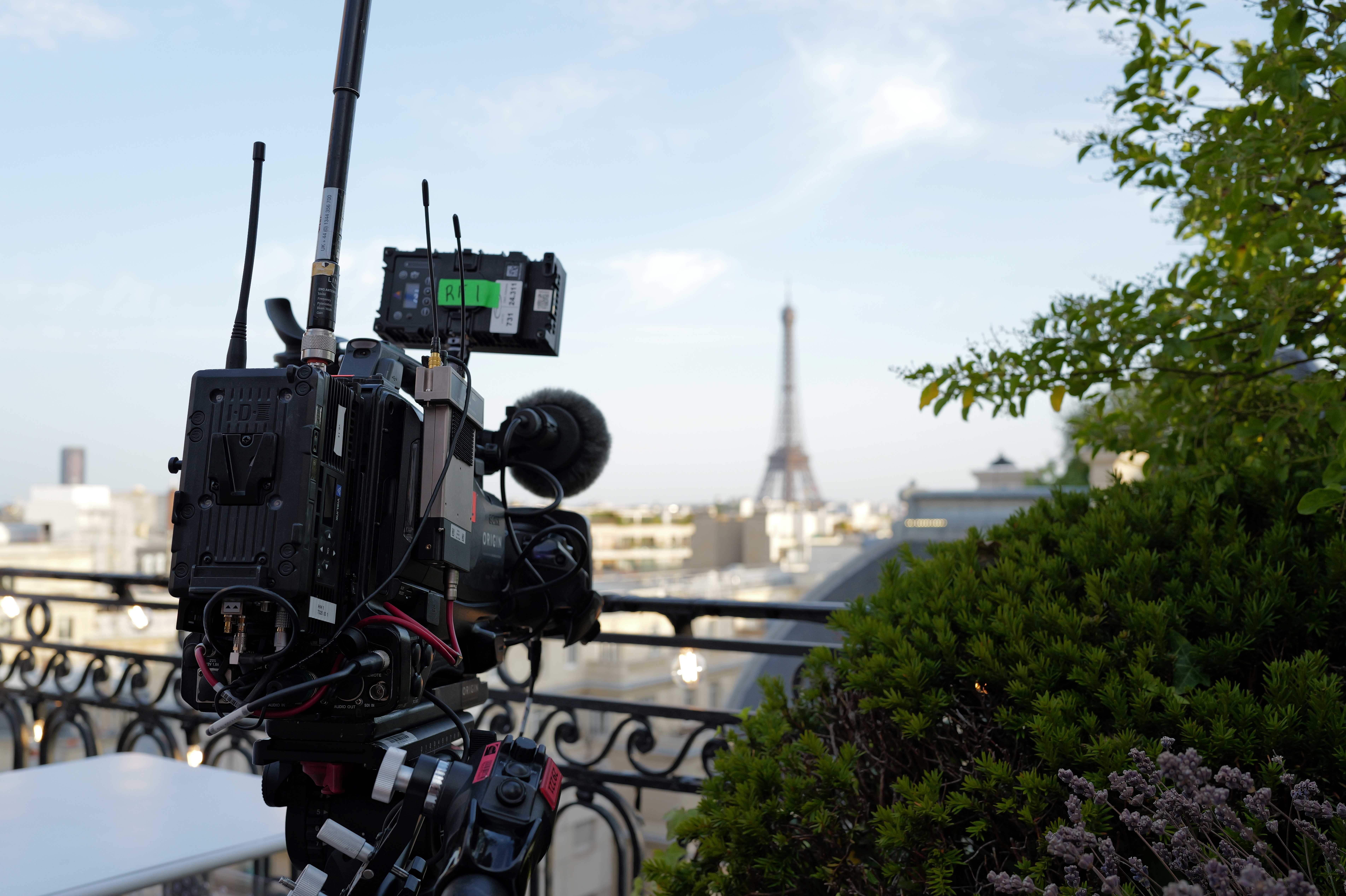 Zázemí olympijského studia Eurosportu se n achazi v Hotel Raphael