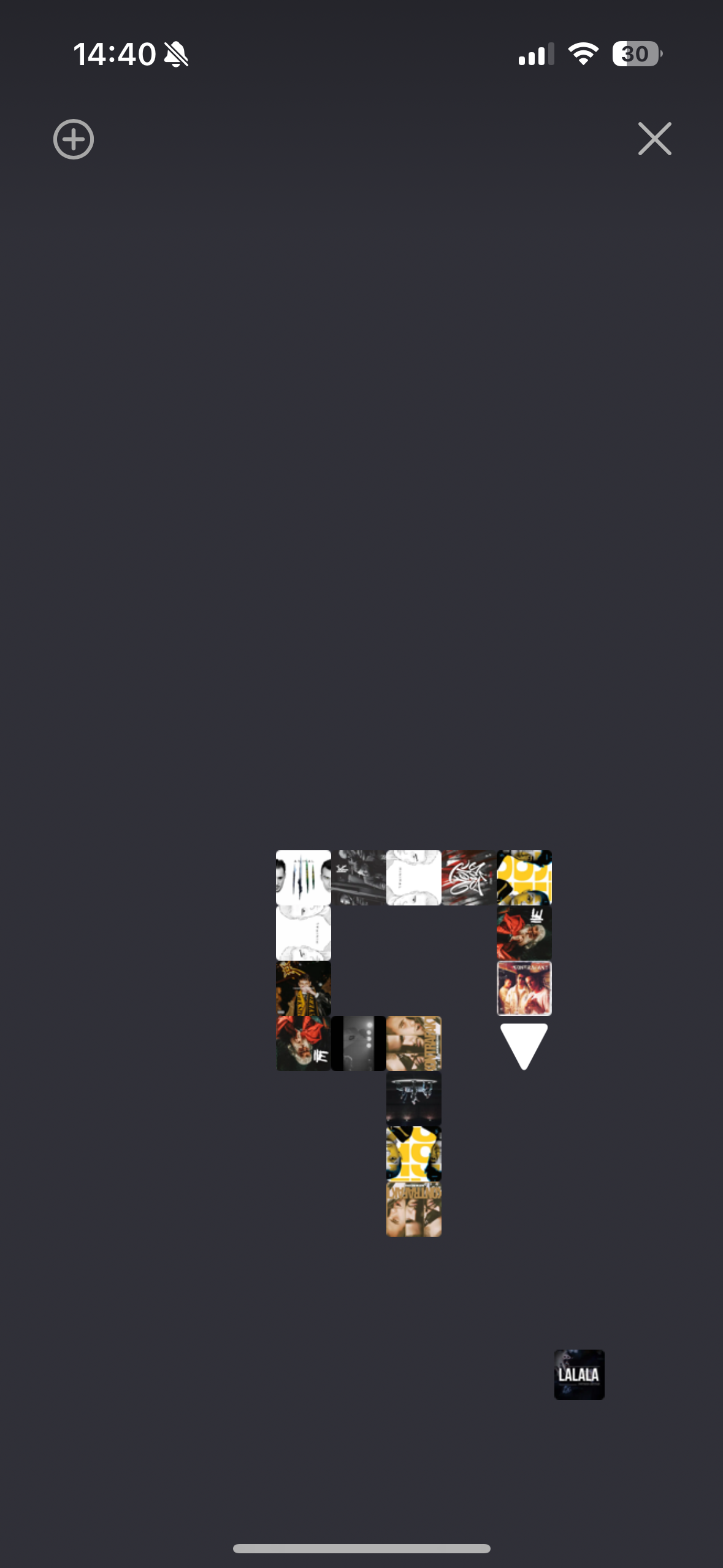 abstract art on dark background