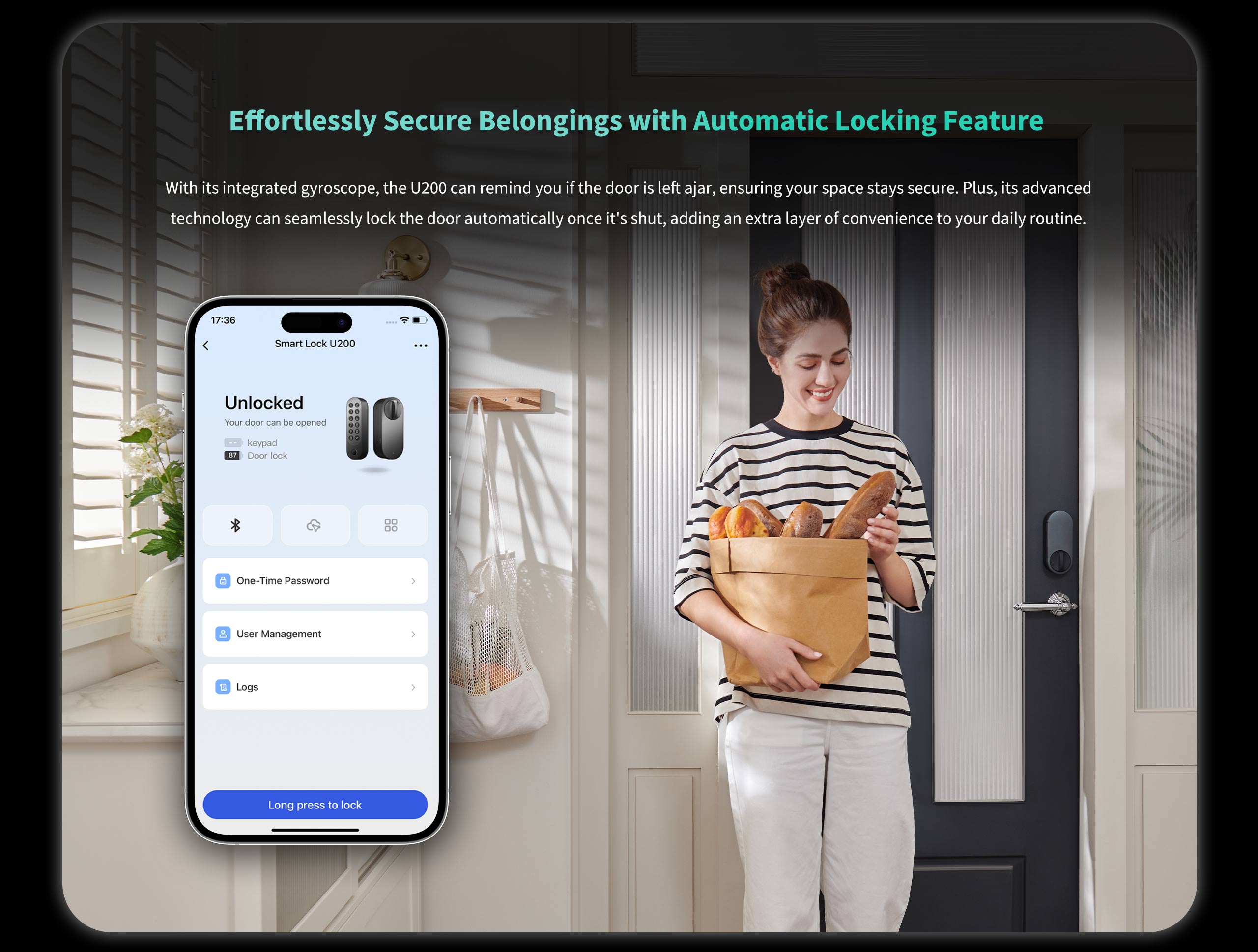 automatic locking feature promotion