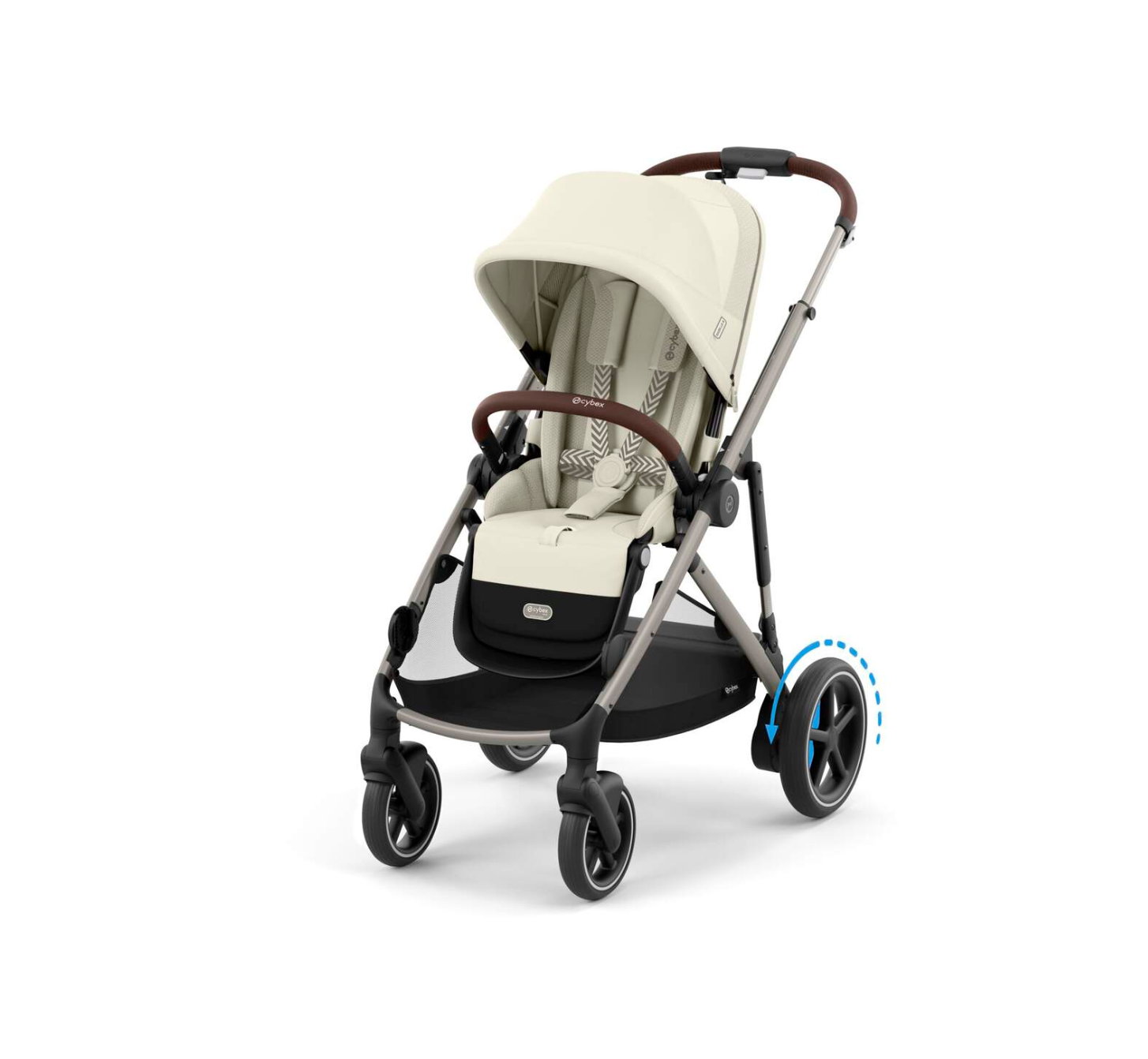 baby stroller front view